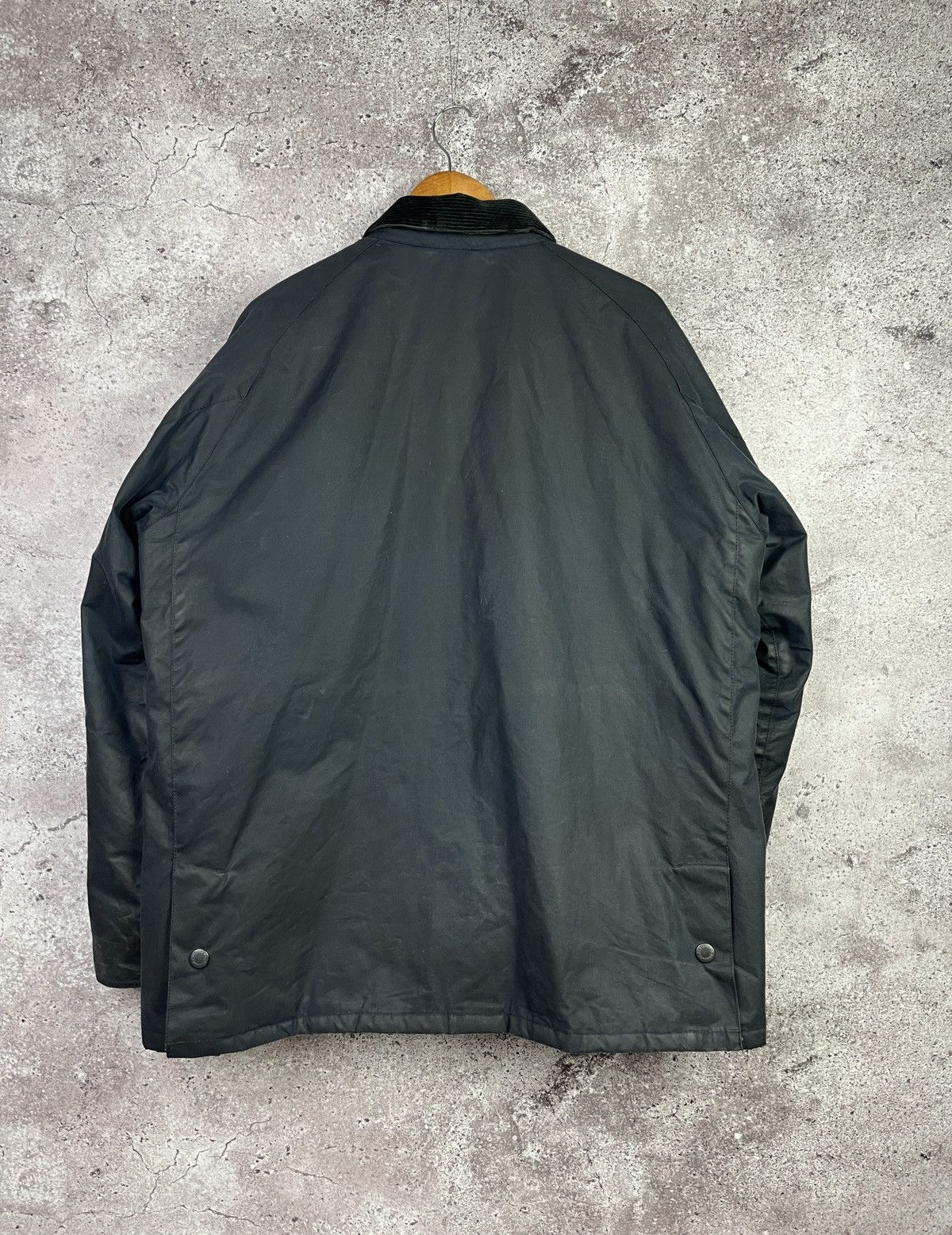 Barbour Barbour Rufford Wax Black Classic Tartan Waxed Cotton Jacket Size US XL / EU 56 / 4 - 2 Thumbnail