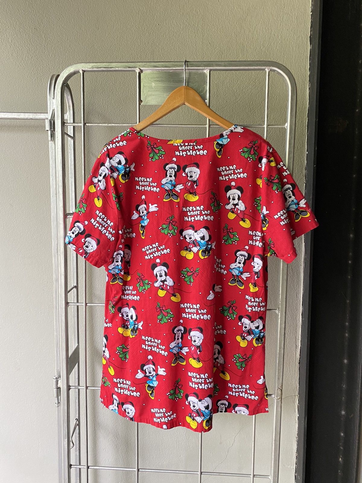 Mickey Mouse Mickey Mouse vintage v neck blouse Size ONE SIZE - 10 Thumbnail