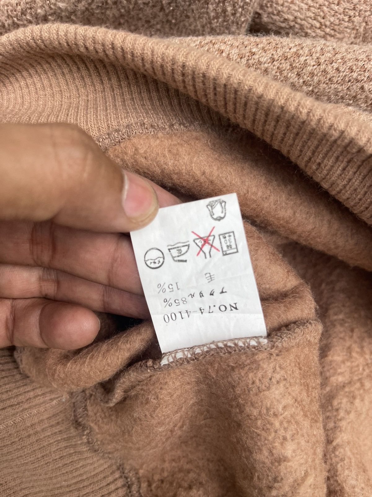 Japanese Brand × Vintage KURANAPO Textured Sweater – Embroidered Logo, Ribbed Knit Size US M / EU 48-50 / 2 - 4 Thumbnail