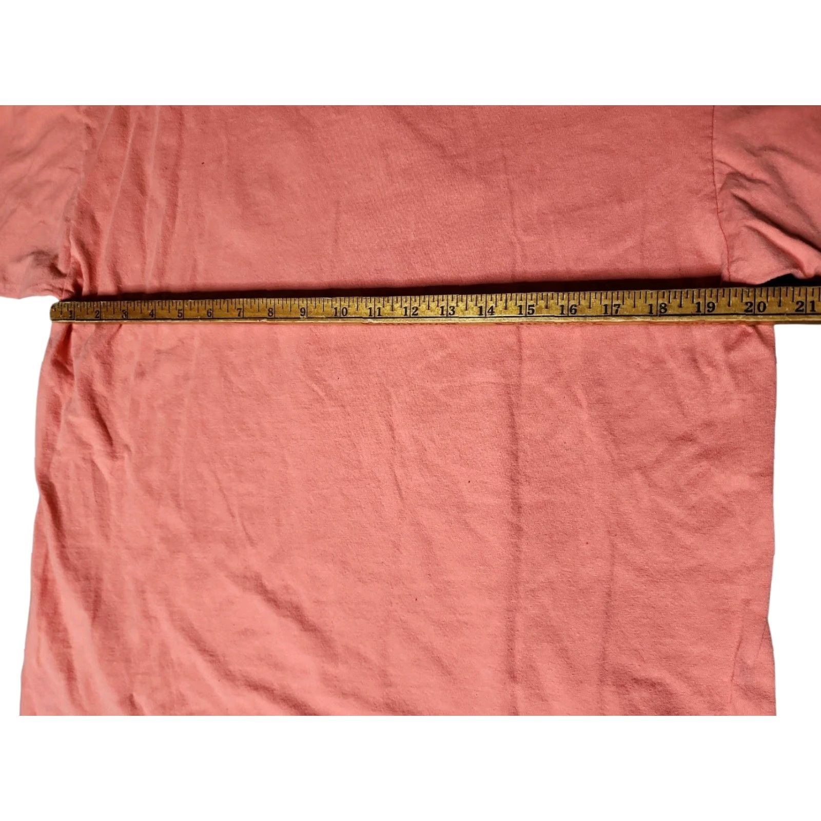 Anvil VINTAGE Mens T-Shirt 90s Made in El Salvador Embroidered Souvenir Made in Madeira Beach FL Orange Large Size US L / EU 52-54 / 3 - 3 Thumbnail