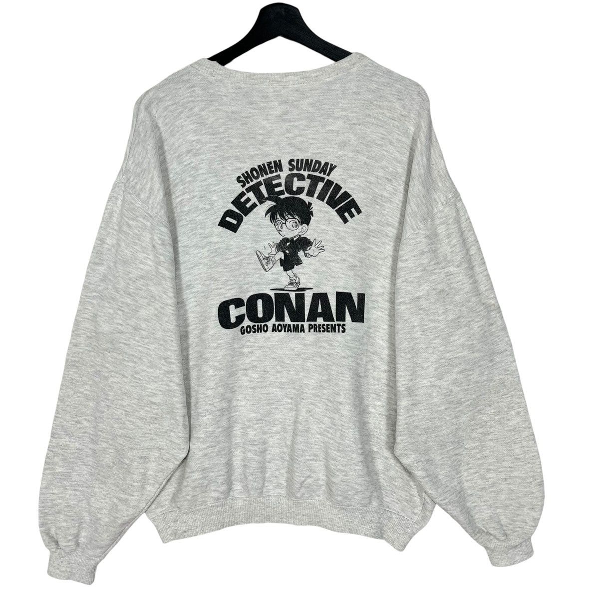 Anime × Vintage Vintage Y2K Japanese Anime Detective Conan Sweatshirt Size US L / EU 52-54 / 3 - 1 Thumbnail