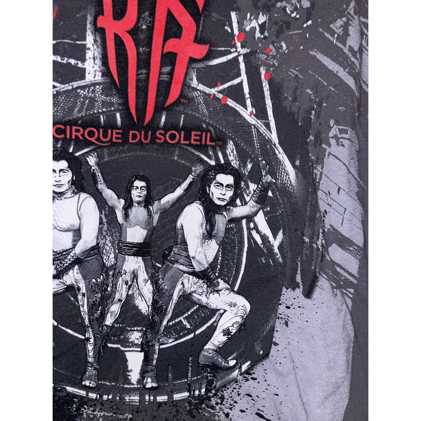 Vintage Womens Kriss Angel Shirt Cirque Du Soleil Top MGM Grand Y2K Size L / US 10 / IT 46 - 5 Thumbnail
