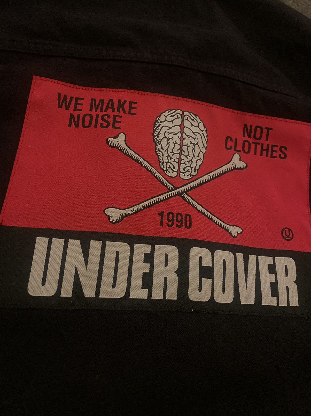 Undercover Undercover SS18 cream soda collaboration denim jacket Size US M / EU 48-50 / 2 - 10 Thumbnail