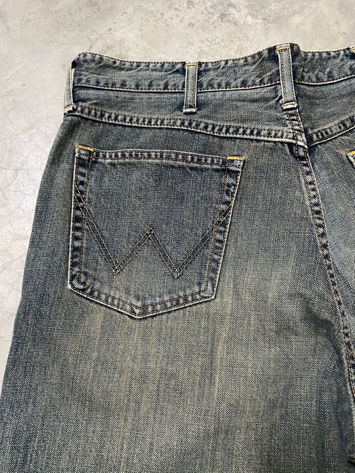 Wrangler Baggy Jeans Wrangle Rusty Denim Vintage Size US 32 / EU 48 - 6 Thumbnail