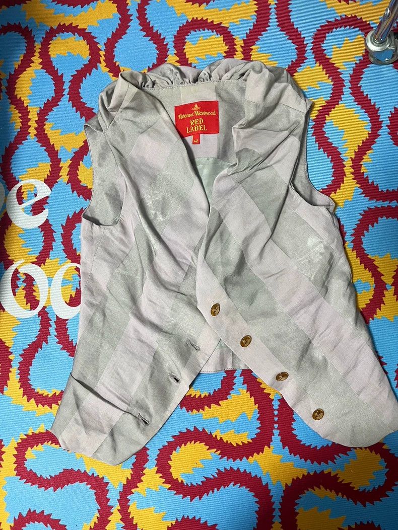 Vivienne Westwood Vivienne Westwood Striped corset version of vest Size XL / US 12-14 / IT 48-50 - 2 Thumbnail