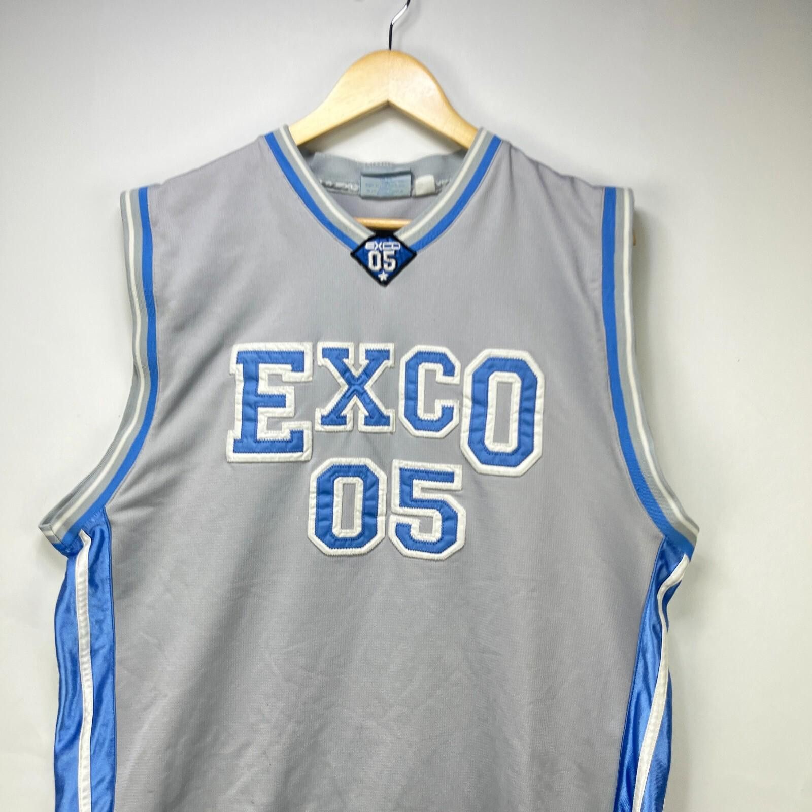 Armani Exchange Vintage EXCO Y2K Basketball Jersey Large XL Baggy Hip Hop Size US L / EU 52-54 / 3 - 2 Thumbnail