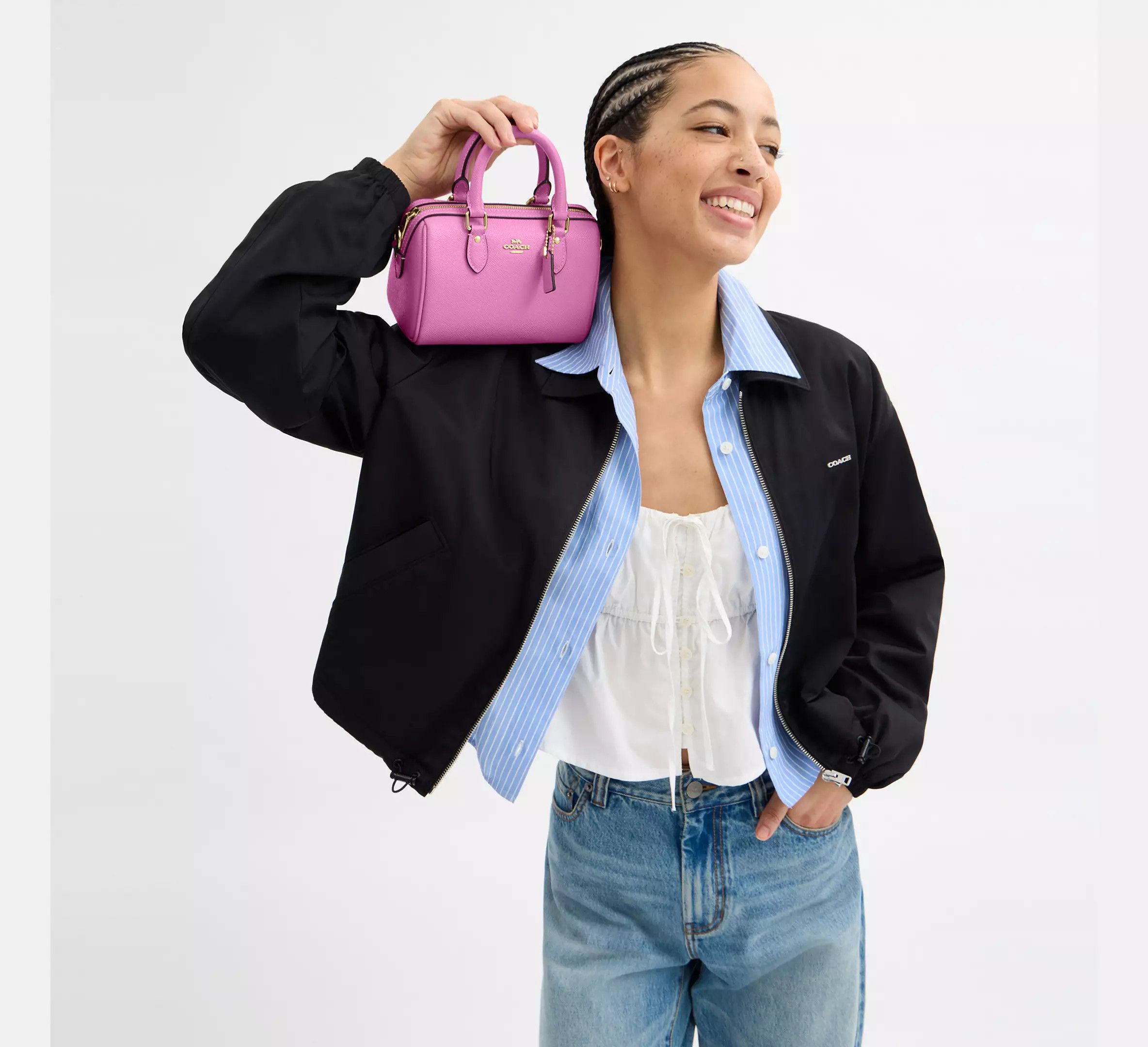 Coach NWT Coach Mini Rowan Crossbody Bag CV404 Size ONE SIZE - 7 Thumbnail