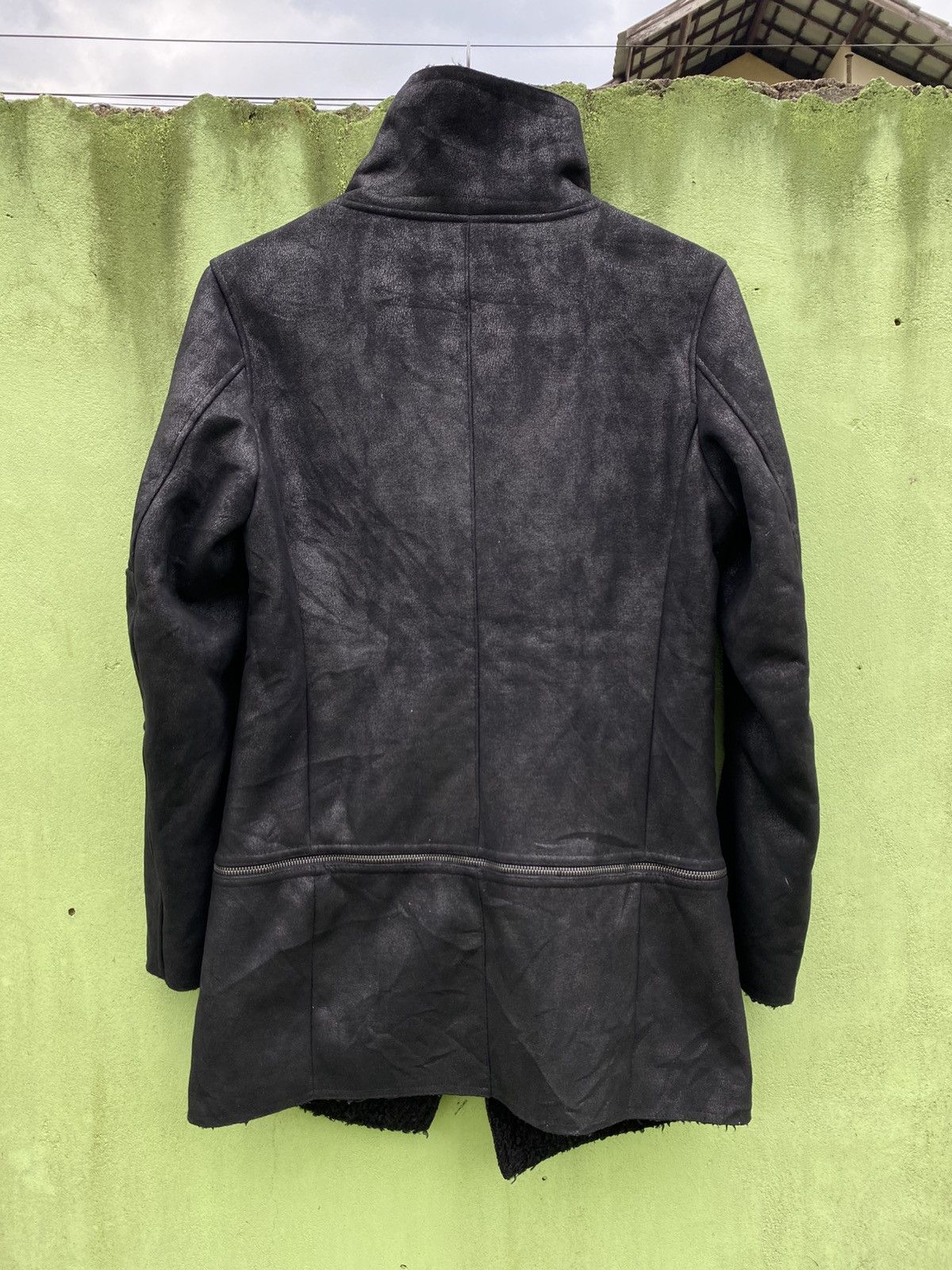 ANDEW Andew Suede Avant Garde Style Asymmetrical Goth Dark Luxury Size US M / EU 48-50 / 2 - 14 Thumbnail