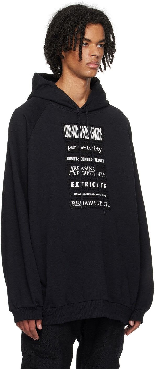 Fred Perry × Raf Simons Printed Patch Hoodie Size US XL / EU 56 / 4 - 9 Thumbnail