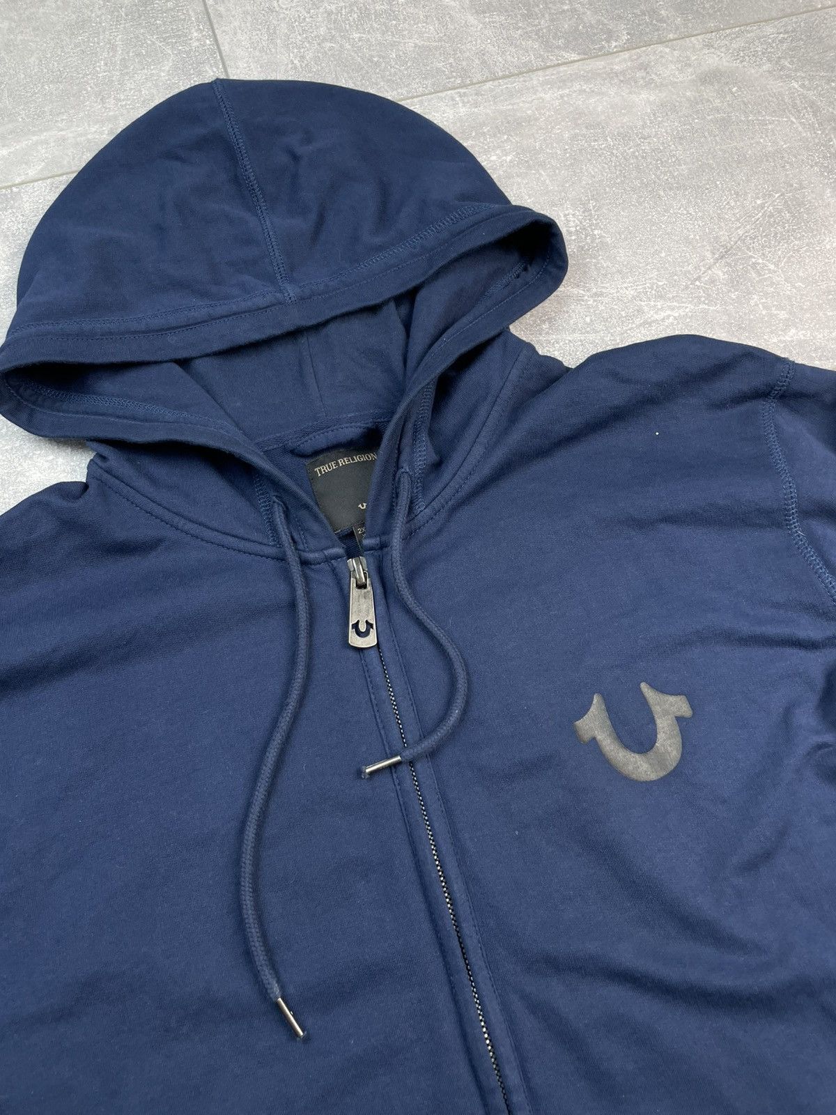 True Religion True Religion Zip Hoodie Big Logo Size US XXL / EU 58 / 5 - 3 Thumbnail