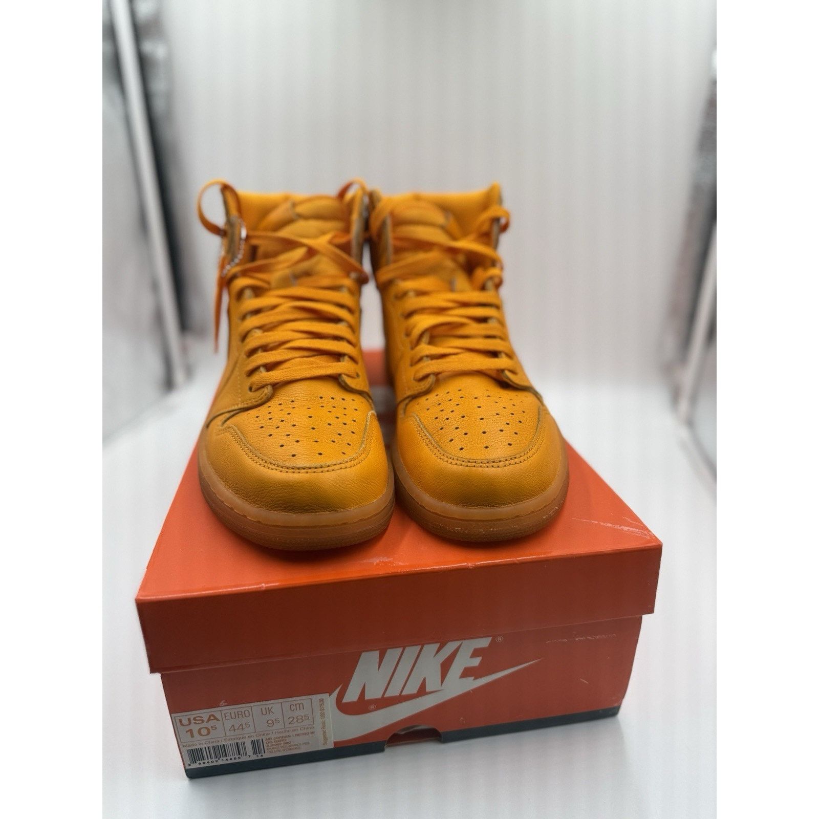 Jordan Brand Size 10.5 - Air Jordan 1 Retro OG Gatorade High Orange Peel Size US 10.5 / EU 43-44 - 1 Thumbnail