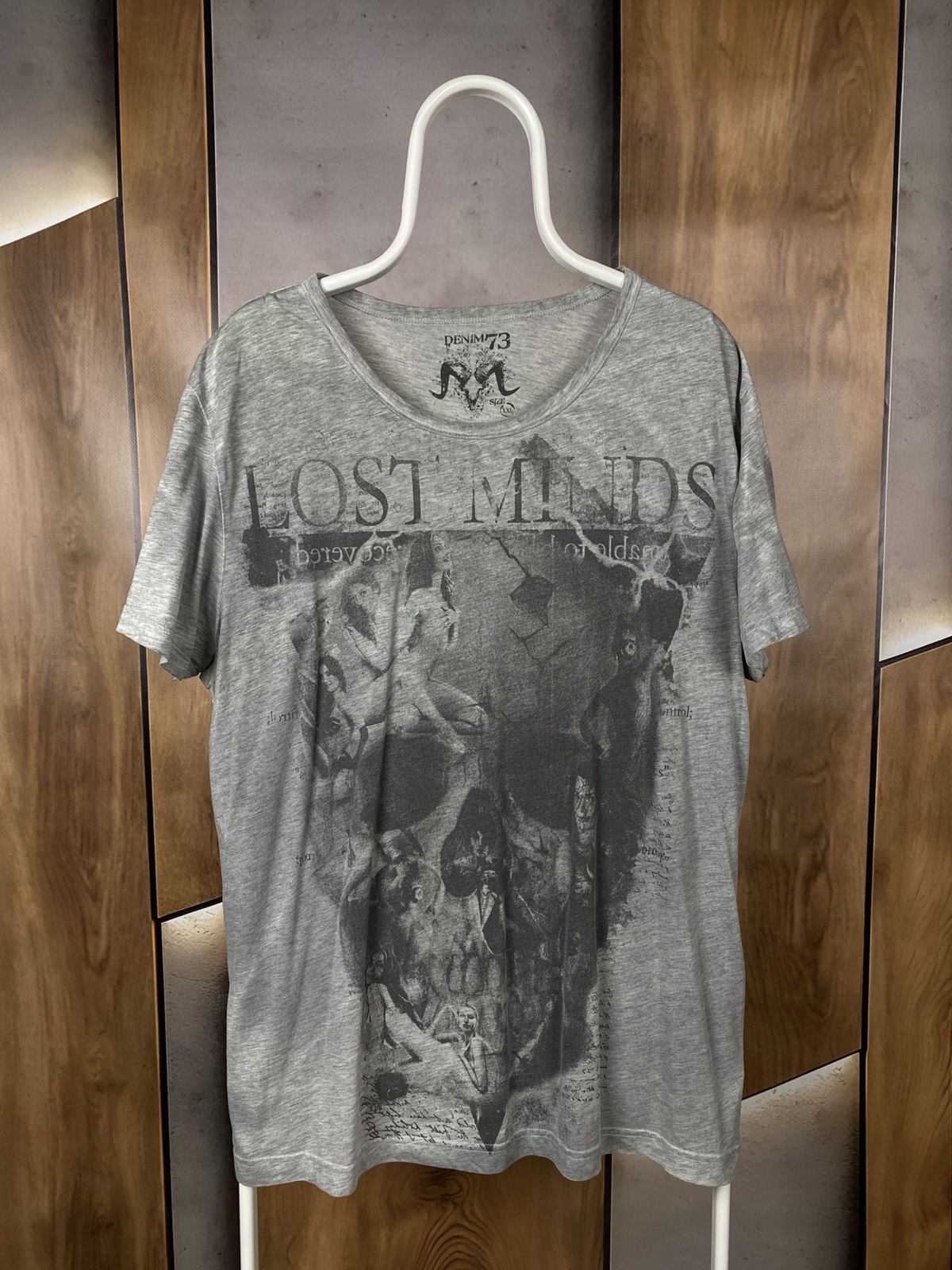 Other 💀T-Shirt Sex Girls Denim 73 Lost Minds Skeleton Tee💀 Size US XXL / EU 58 / 5 - 1 Thumbnail
