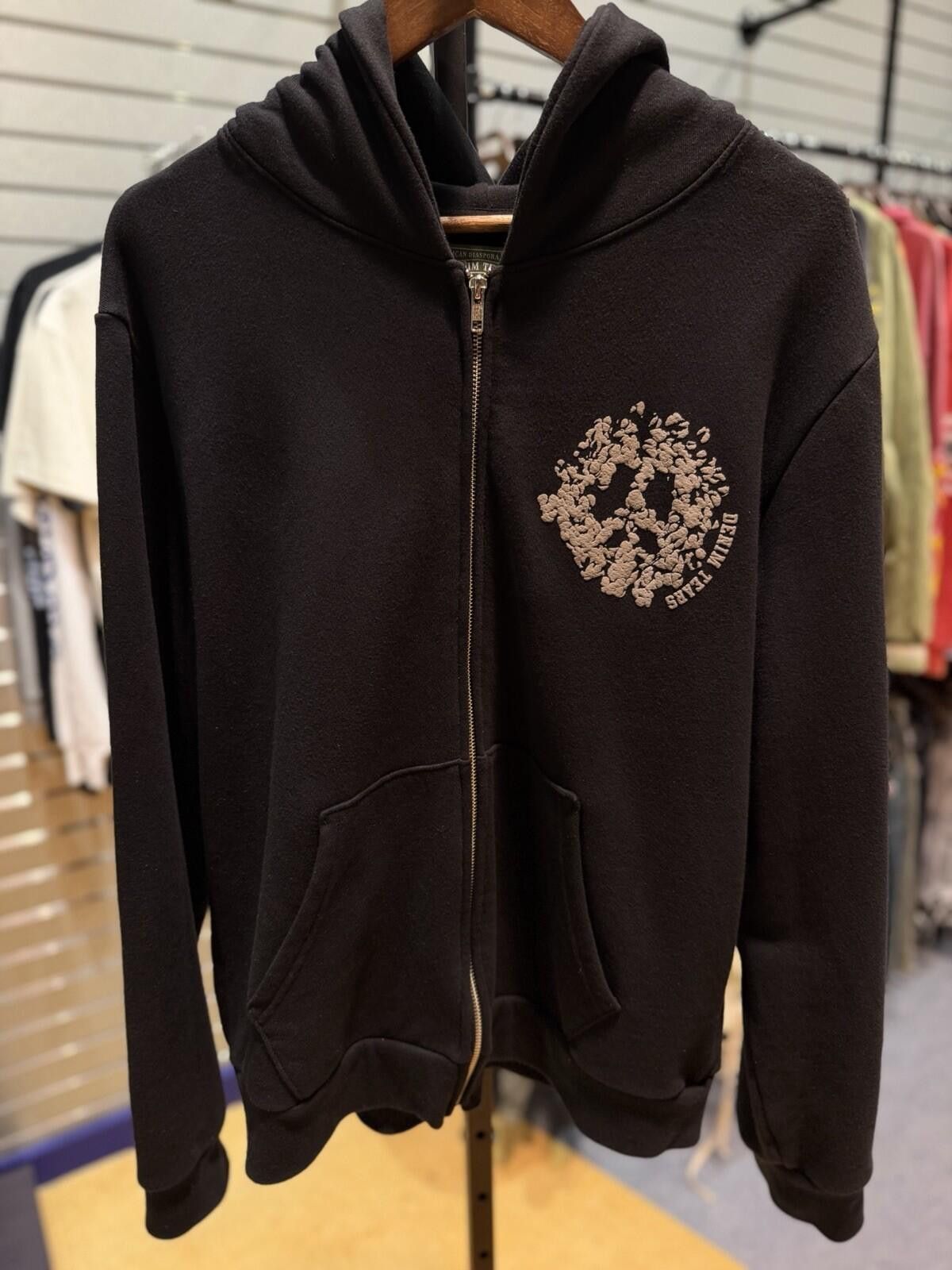 DENIM TEARS Size (XXL) Denim Tears Zip Up Hoodie Black Rare Size US XXL / EU 58 / 5 - 7 Thumbnail