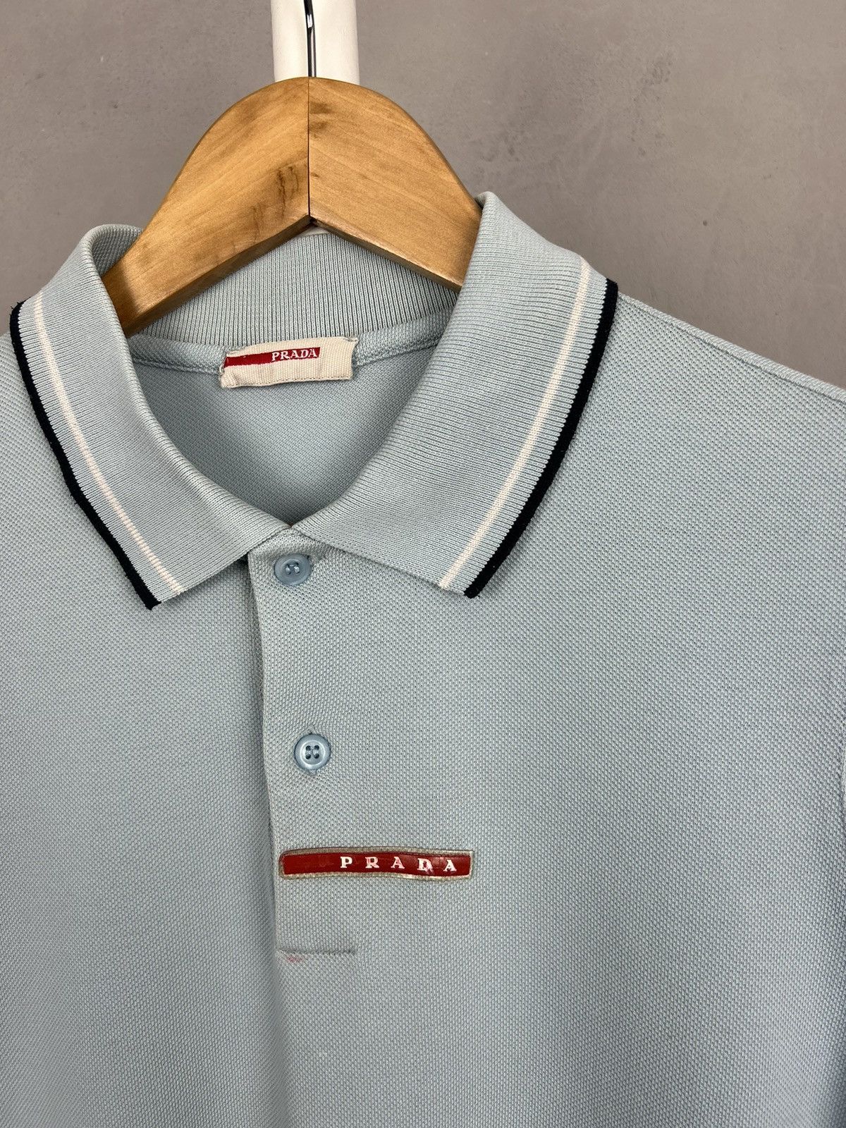 Prada Prada red tab polo shirt rare Size US S / EU 44-46 / 1 - 6 Thumbnail