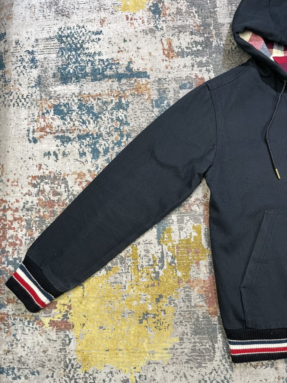Tommy Hilfiger Tommy Hilfiger Full Zip Hooded Cotton Canvas Jacket Size US XS / EU 42 / 0 - 5 Thumbnail