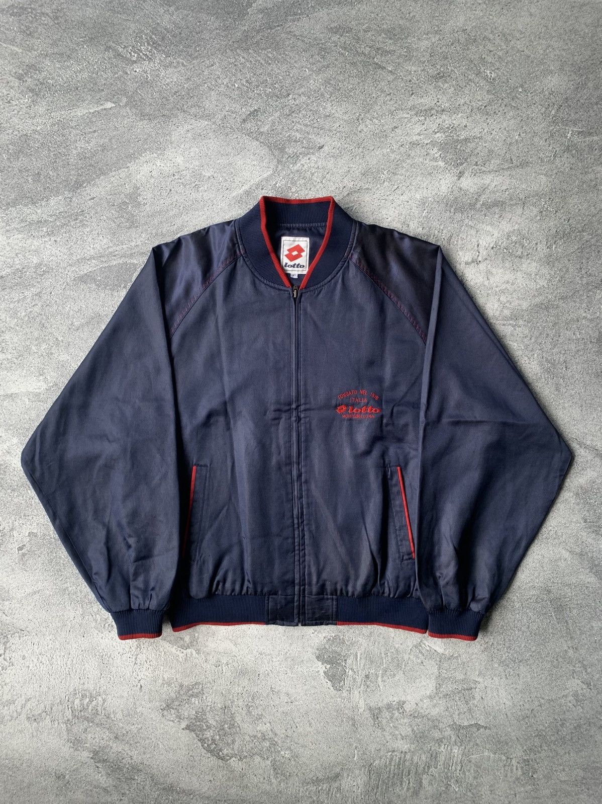 Lotto Sport vintage lotto montebelluna bomber jacket Size US XL / EU 56 / 4 - 4 Thumbnail