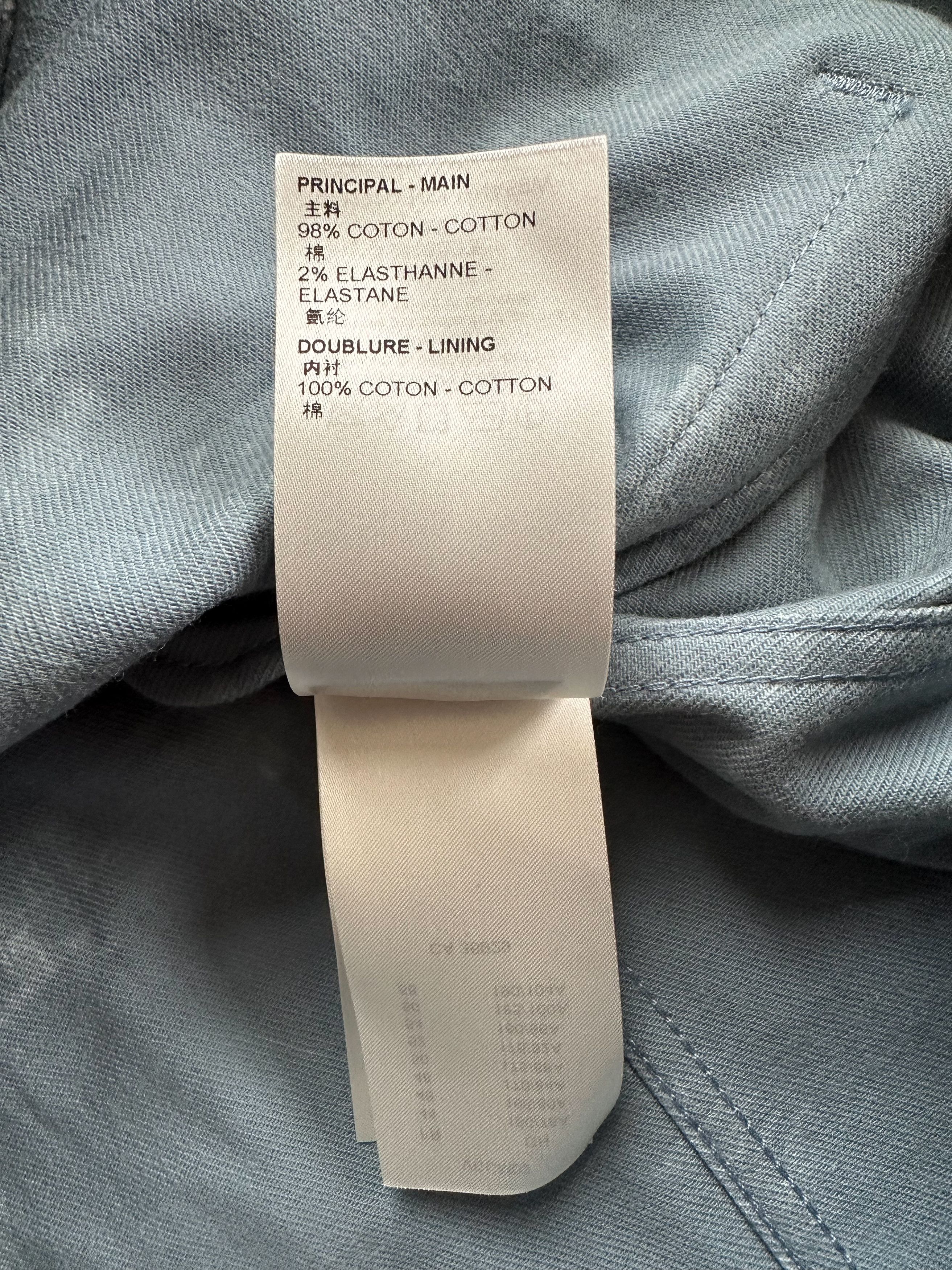 Louis Vuitton Louis Vuitton Blue & White LV Leaf Denim Jacket Size US L / EU 52-54 / 3 - 5 Thumbnail