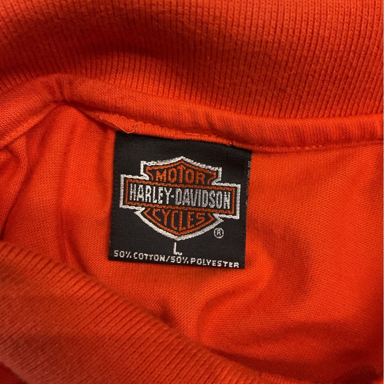 Harley Davidson Vintage Harley-Davidson Bartels Racing Team Polo Shirt Size US L / EU 52-54 / 3 - 4 Thumbnail