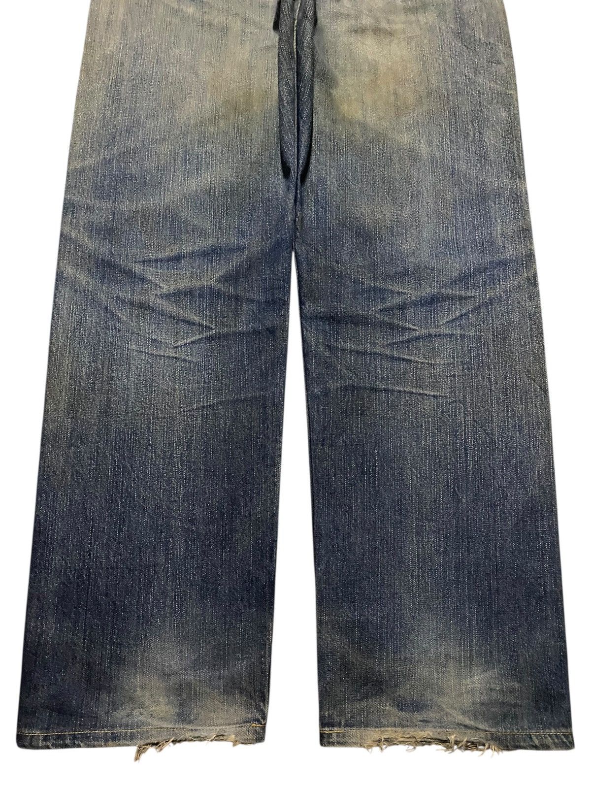 Levi's Vintage Levis 503 Mud Wash Distressed Button J09 Baggy Jeans Size US 34 / EU 50 - 6 Thumbnail