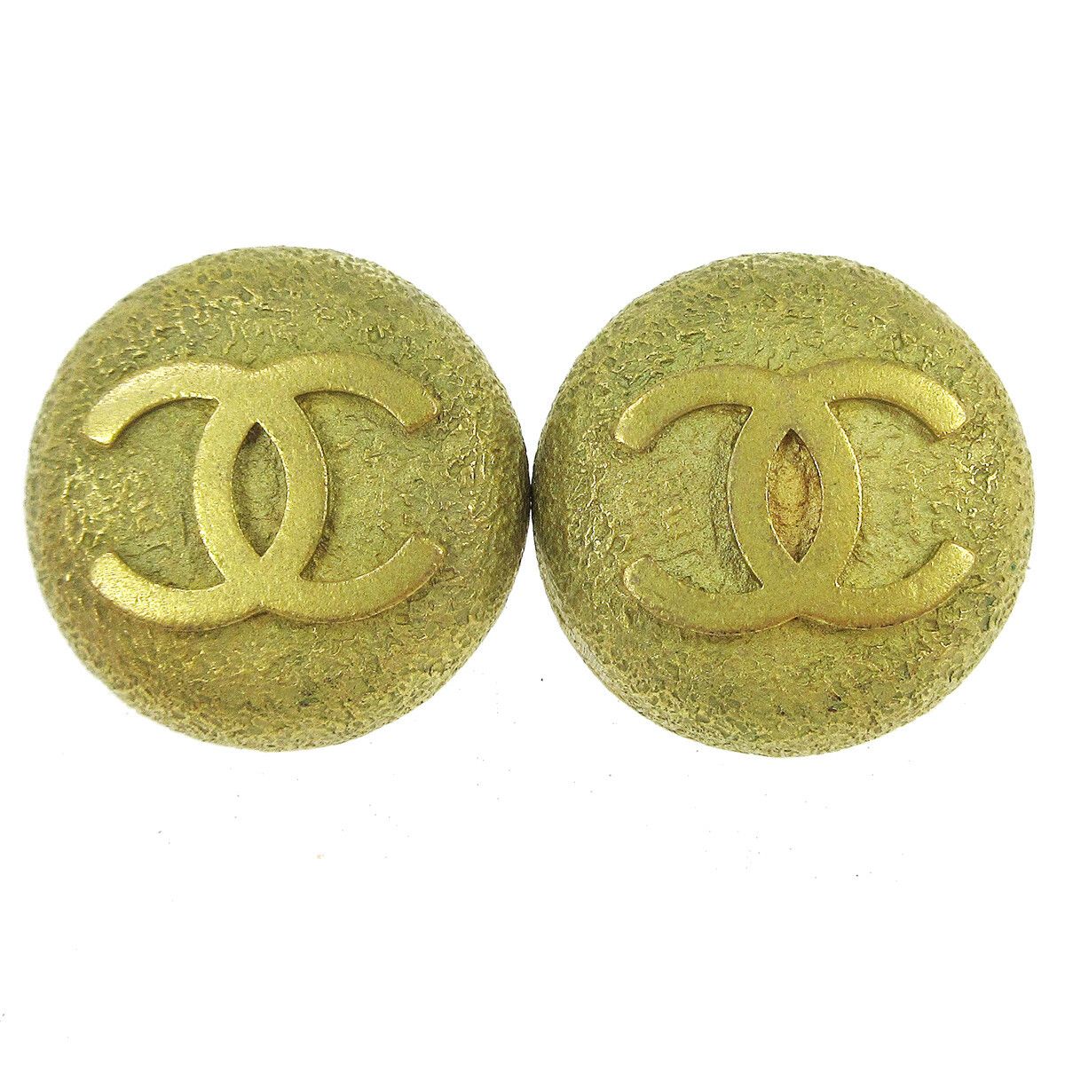Chanel Chanel CC Round Earrings Metal Size ONE SIZE - 1 Thumbnail