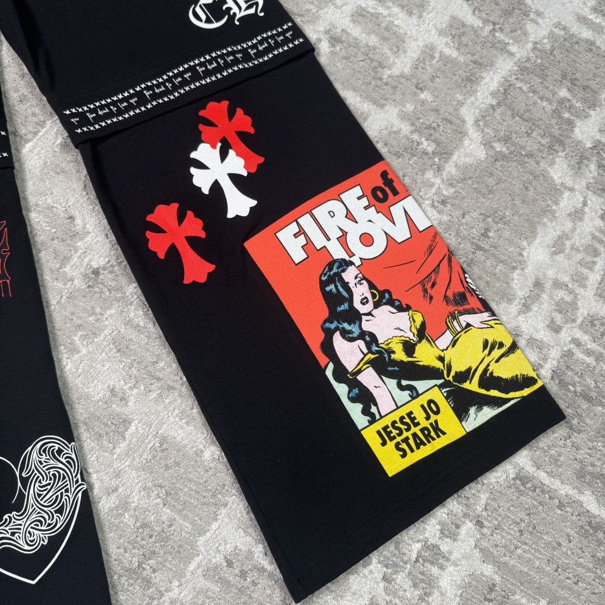 Chrome Hearts Deadly doll sweatpants Size US 33 - 3 Thumbnail