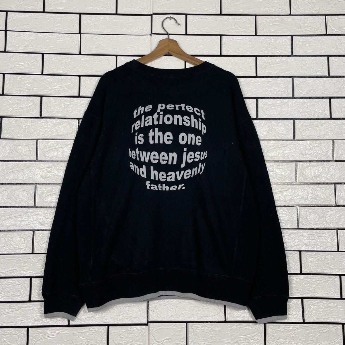 Japanese Brand Imperfect Century Crewneck Black Sweatshirt Size US M / EU 48-50 / 2 - 7 Thumbnail