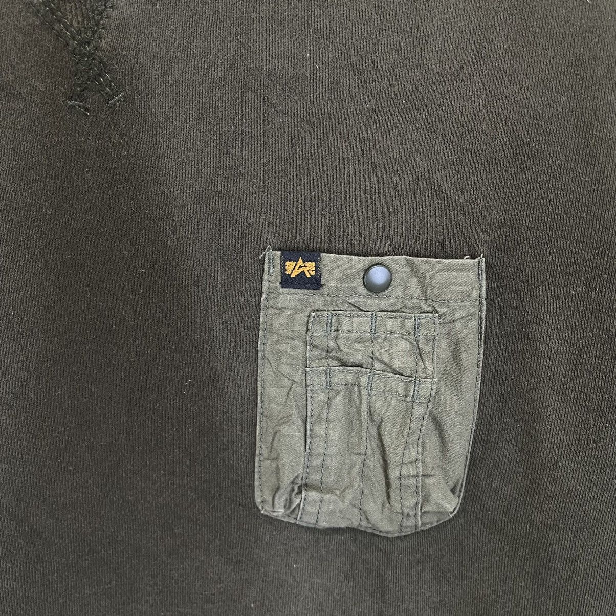 Alpha Industries Alpha Industries Inc Single Pocket Crewneck Sweatshirt Size US M / EU 48-50 / 2 - 5 Thumbnail
