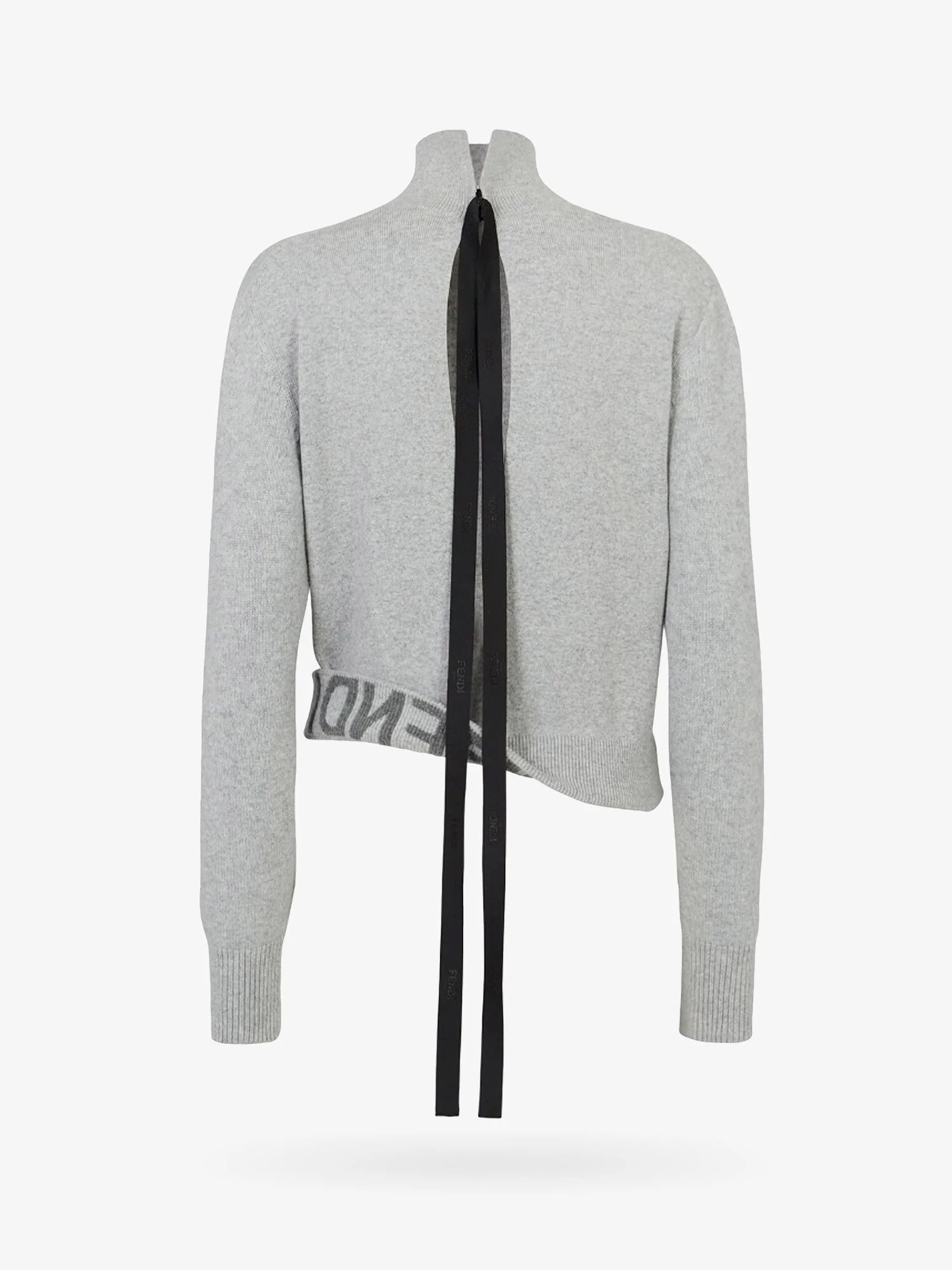 Fendi o1s1wg110225 Pullover in Grey Size XXL / US 16-18 / IT 52-54 - 4 Thumbnail