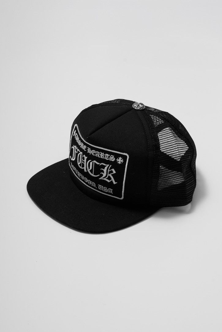 Chrome Hearts Chrome Hearts FUCK Hollywood Trucket hat Size ONE SIZE - 1 Thumbnail