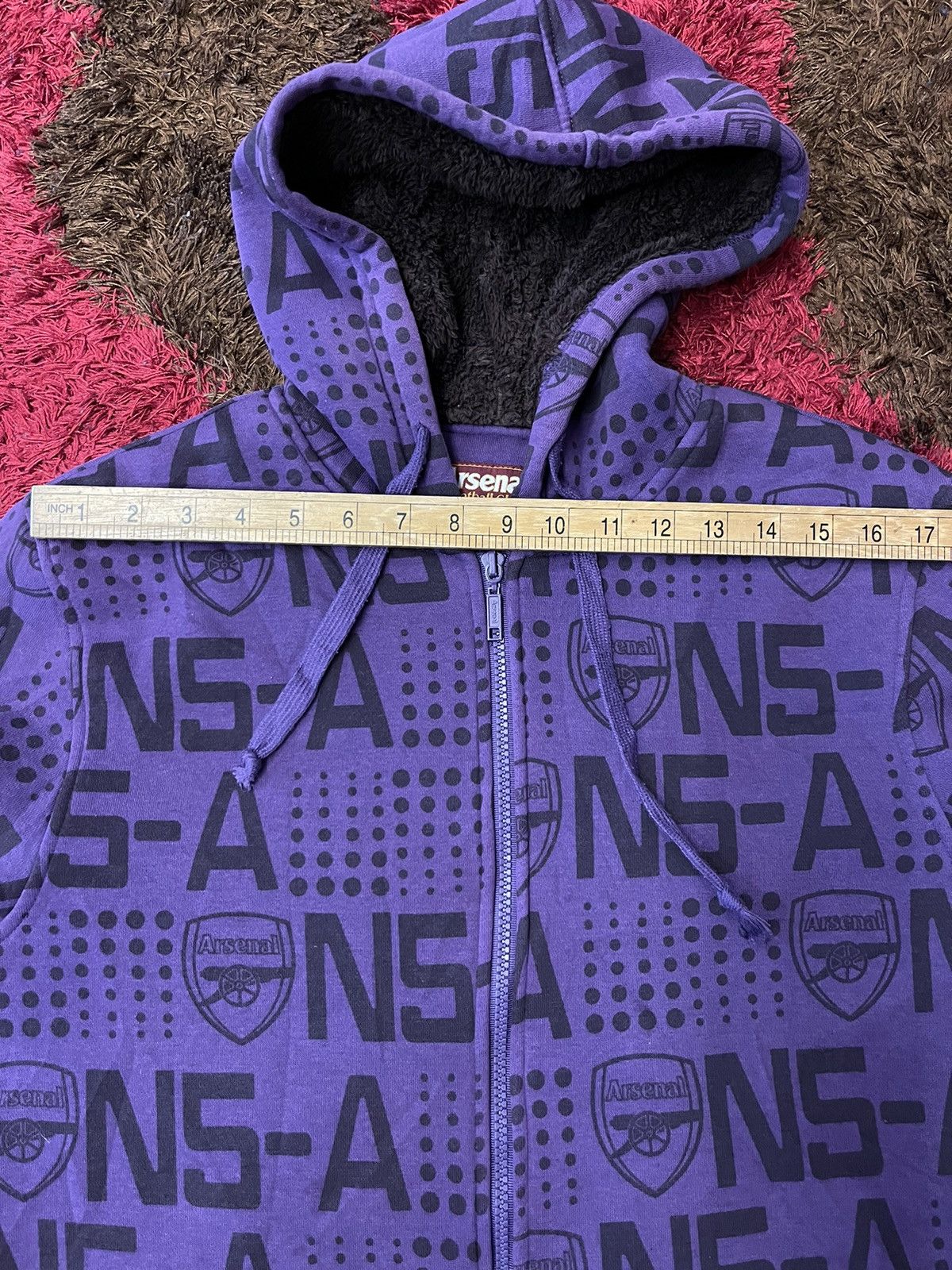 ARSNL Hoodie Zipper Arsenal Club Size M to L Size US M / EU 48-50 / 2 - 14 Thumbnail