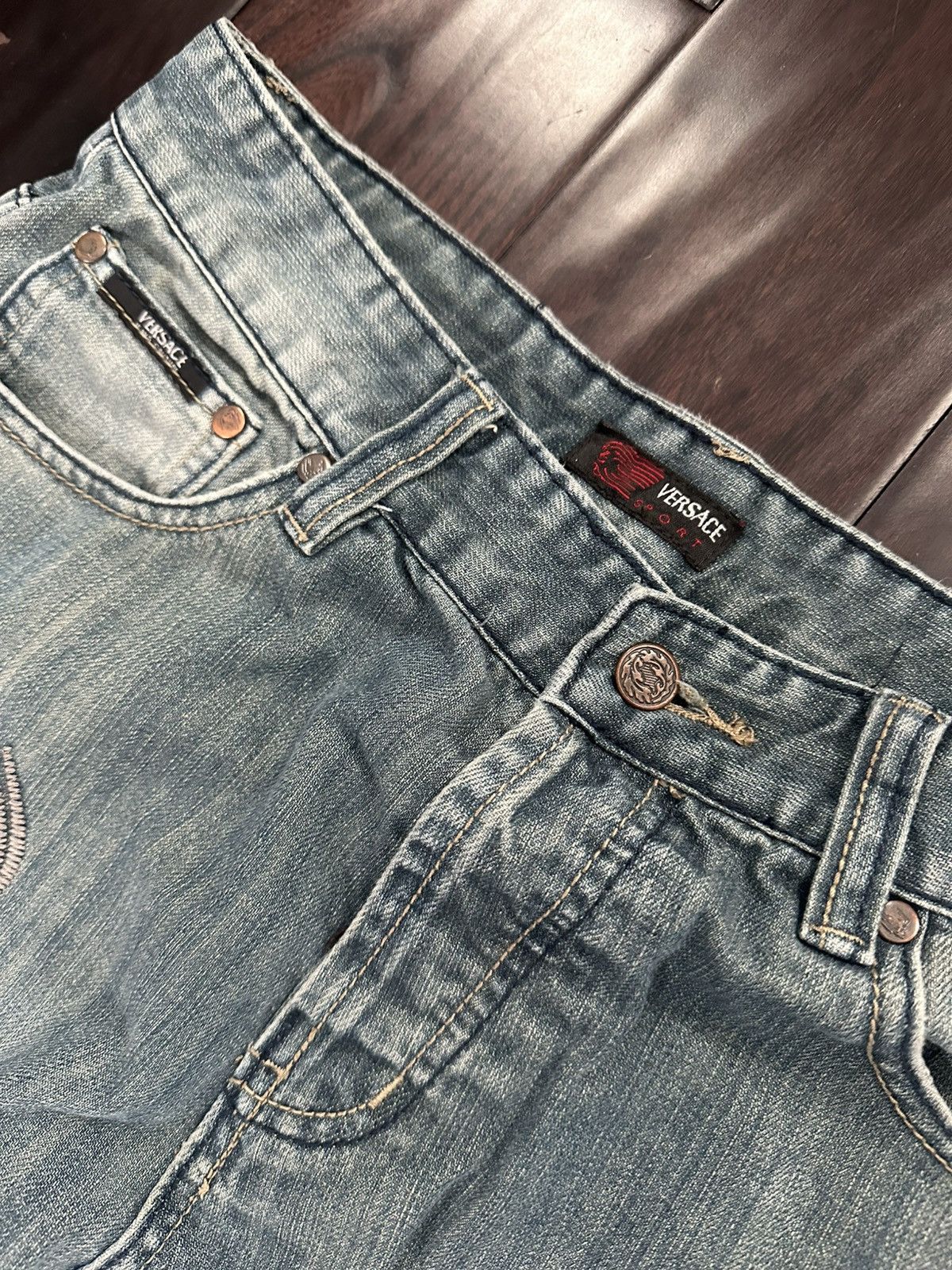 Versace Versace tribal denim Size US 32 / EU 48 - 2 Thumbnail
