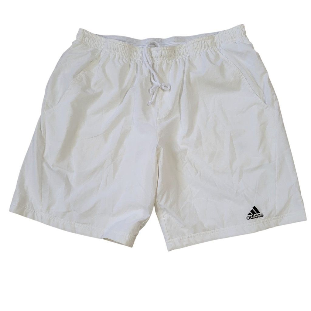 Adidas Adidas Climalite White Lined Polyester Spandex Blend Drawstr Size US 36 / EU 52 - 3 Thumbnail