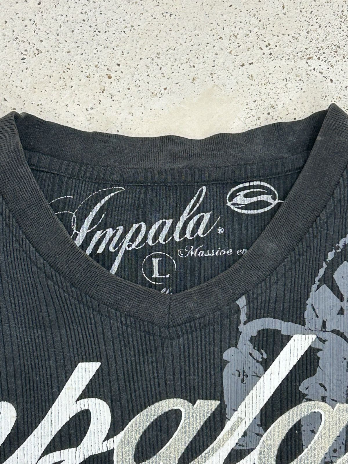 Designer × Japanese Brand Streeetwear Japan Impala Poem Attack Faded Tee Size US L / EU 52-54 / 3 - 6 Thumbnail