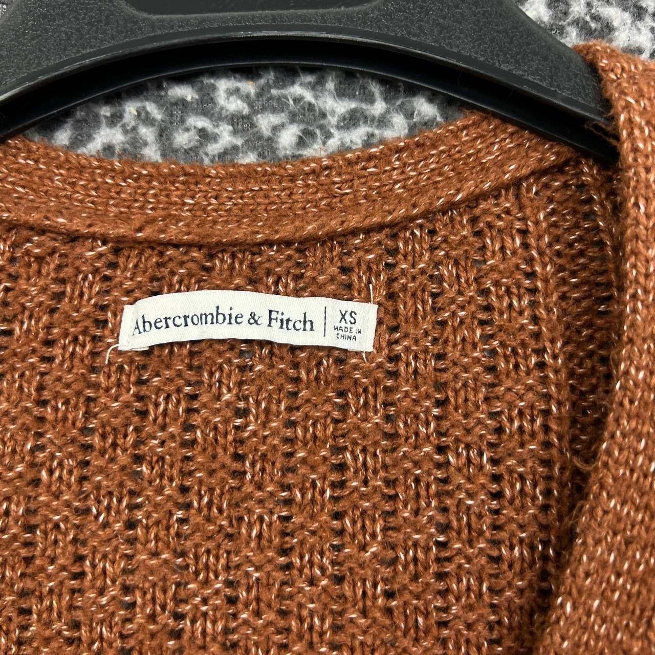 Abercrombie & Fitch Abercrombie & Fitch Sweater Women XS Cable Knit Button Up Size XS / US 0-2 / IT 36-38 - 6 Thumbnail
