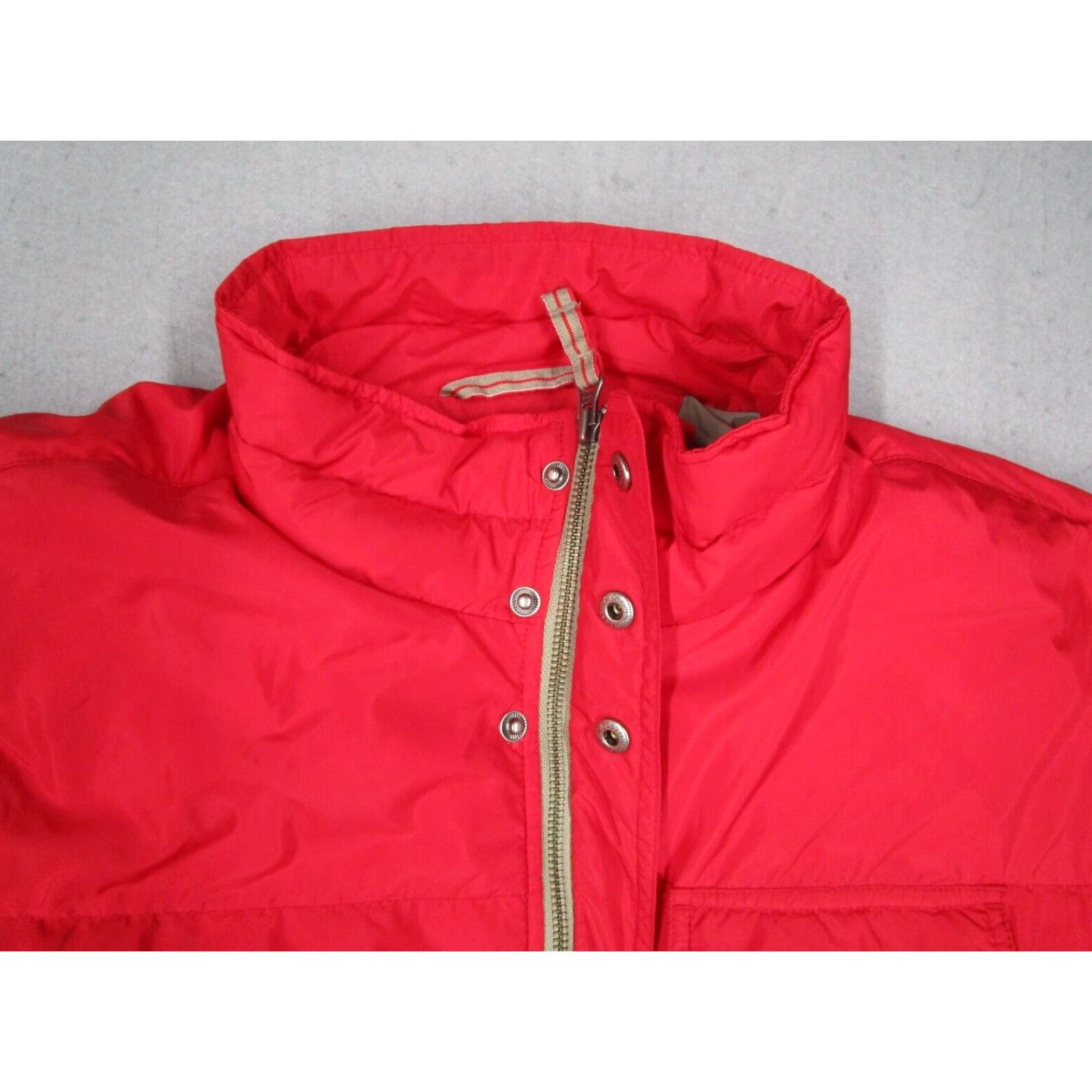 J.Crew J.CREW Jacket XL Red Down Full Zip Quilted Puffer Gorpcore Mens Size US XL / EU 56 / 4 - 3 Thumbnail