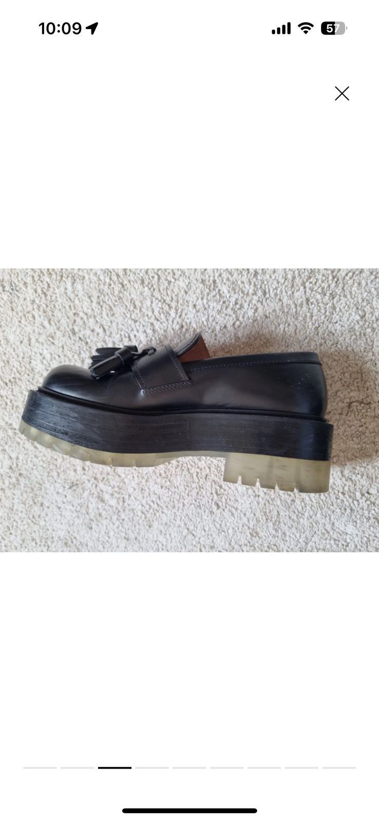Bottega Veneta Bottega Veneta The Stilt Chunky Tassel Loafer EU 38 Size US 8 / IT 38 - 3 Thumbnail