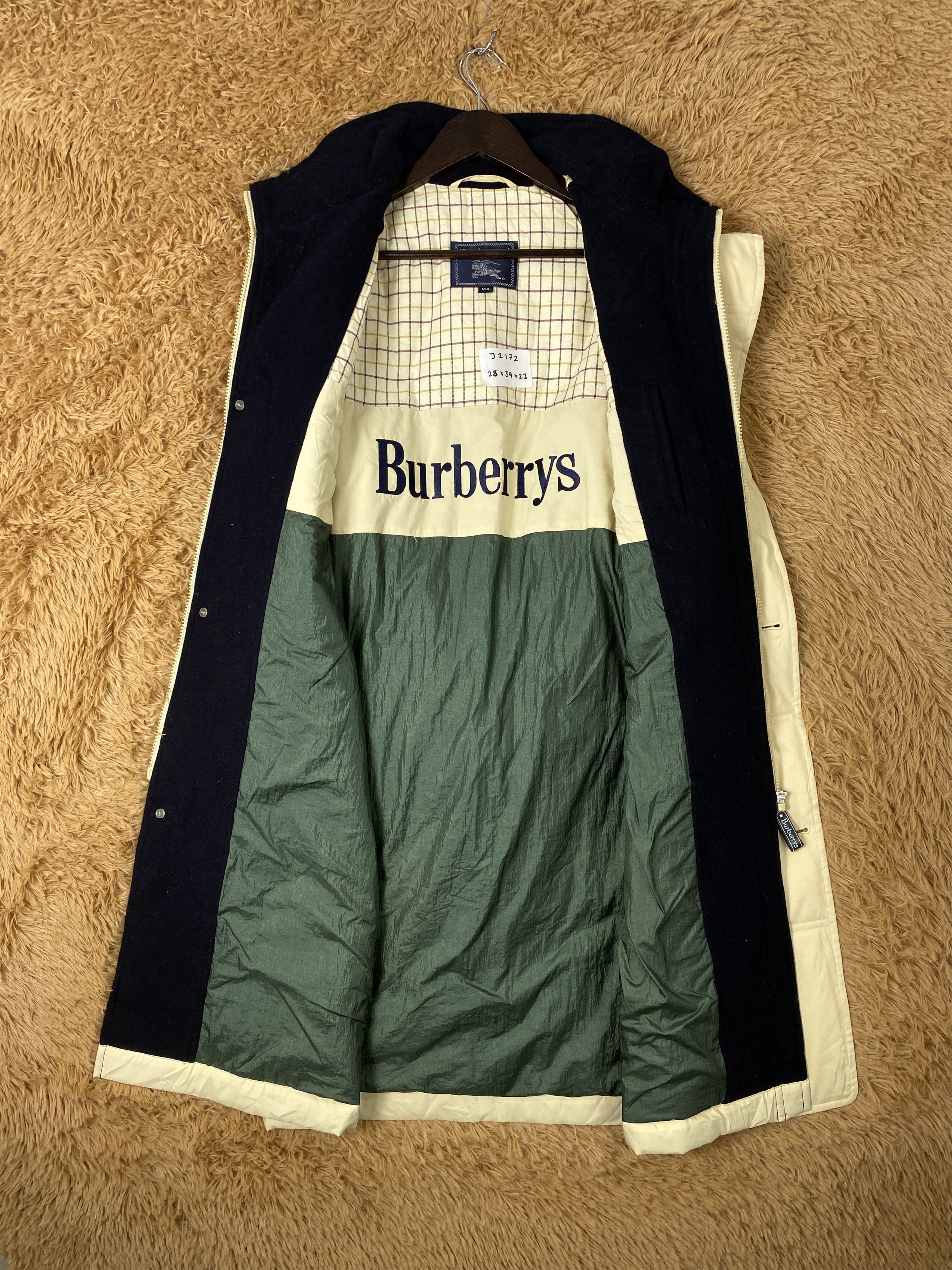 Burberry × Vintage Vintage Burberry of London Long Jacket J2172 Size US M / EU 48-50 / 2 - 2 Thumbnail