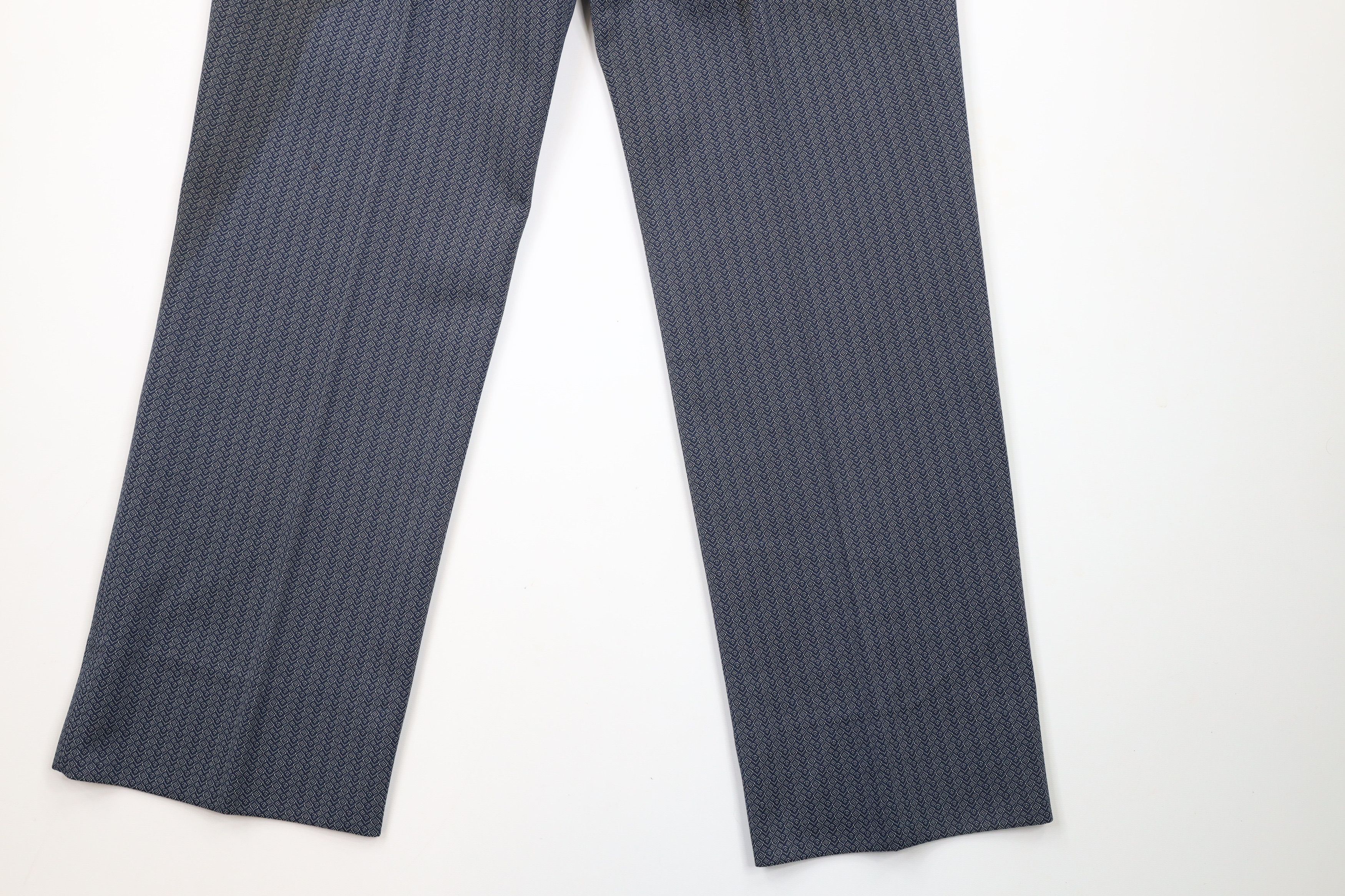Vintage Vintage 60s 70s Double Knit Bell Bottoms Pants Trousers USA Size US 30 / EU 46 - 12 Thumbnail