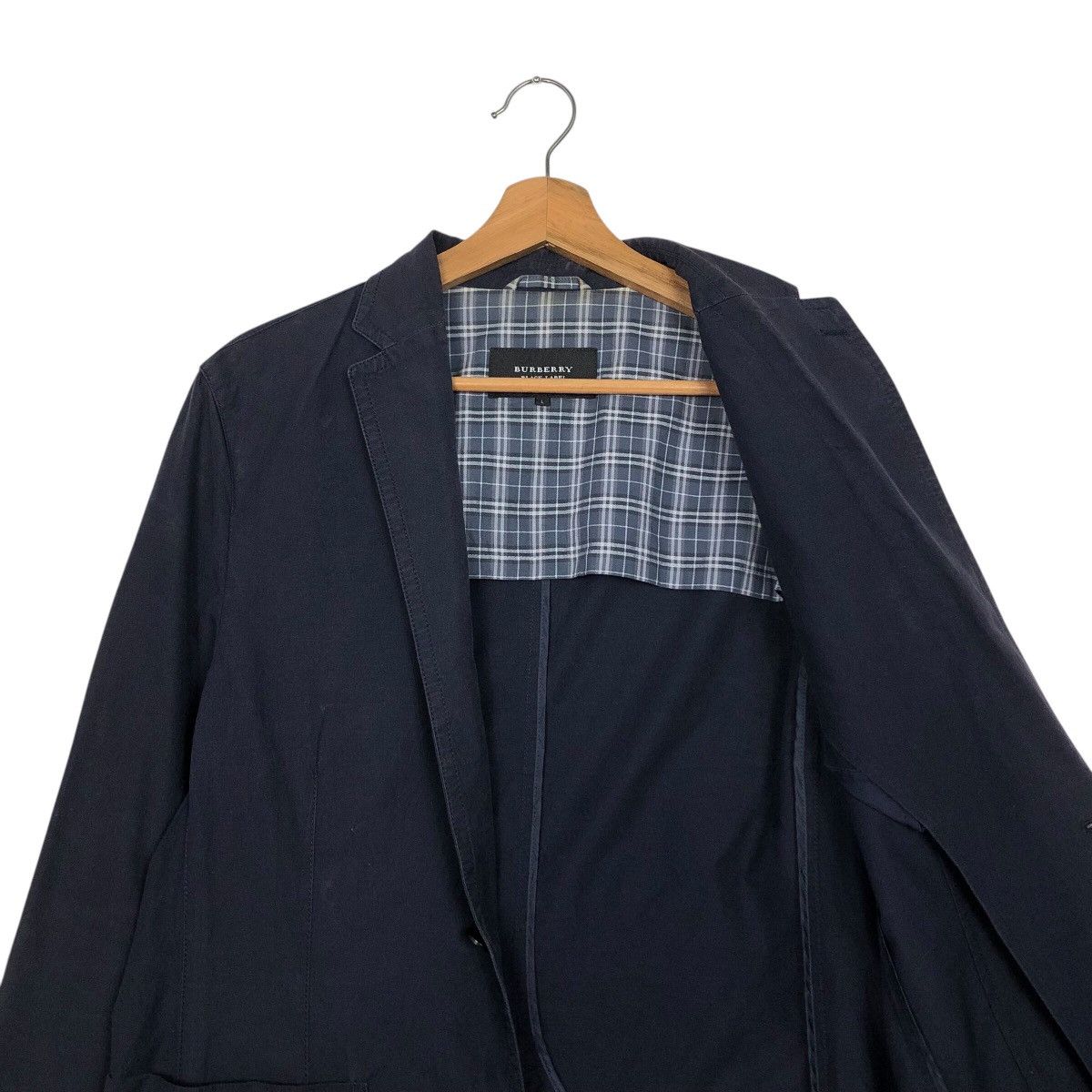 Burberry Burberry Black Label Lightweight Cotton Blazer — Navy Size US L / EU 52-54 / 3 - 13 Thumbnail