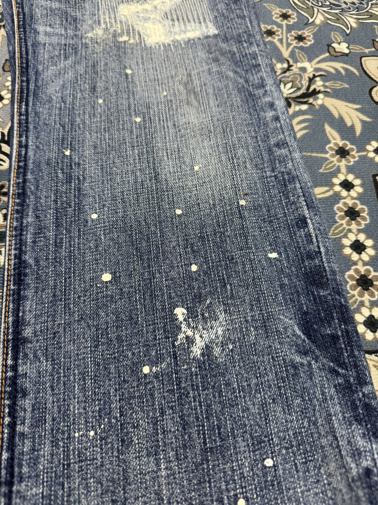 Hysteric Glamour × Japanese Brand Japanese Brand Rush Hours Ripped Distressed Jeans Kapital Size US 29 - 7 Thumbnail