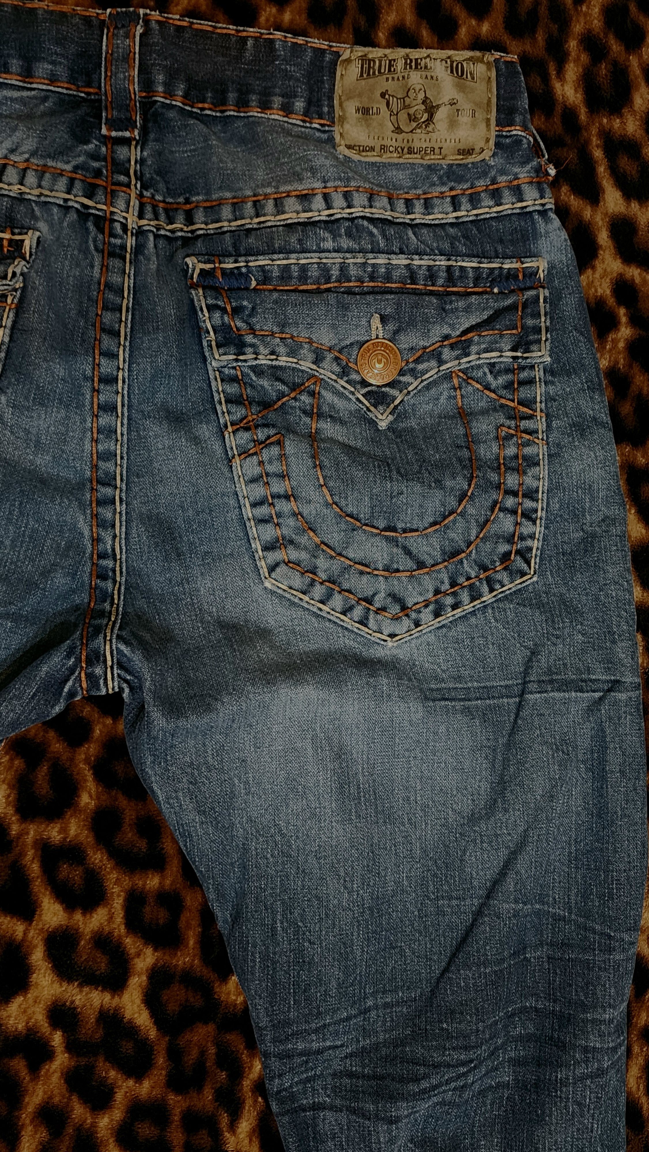 True Religion True Religion Super T vintage jeans Size US 36 / EU 52 - 2 Thumbnail