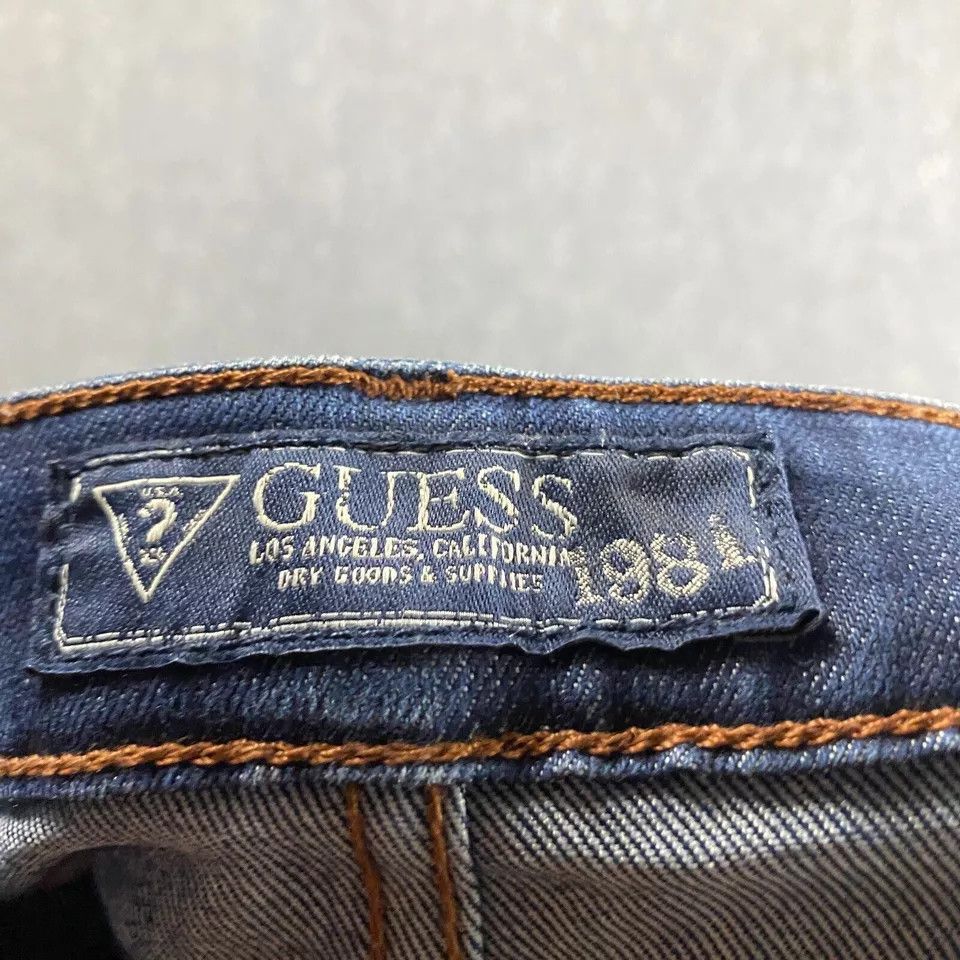 Guess Guess Jeans Women's 26 Regular Denim Dark Wash Brittney Size 26" / US 2 / IT 38 - 8 Thumbnail
