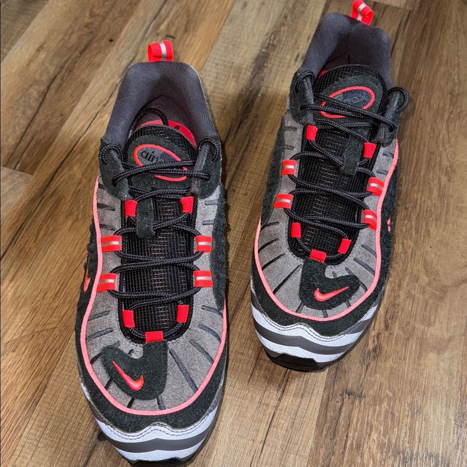 Nike Nike Air Max 98 I 95 Gunsmoke Lava Size US 9.5 / EU 42-43 - 8 Thumbnail
