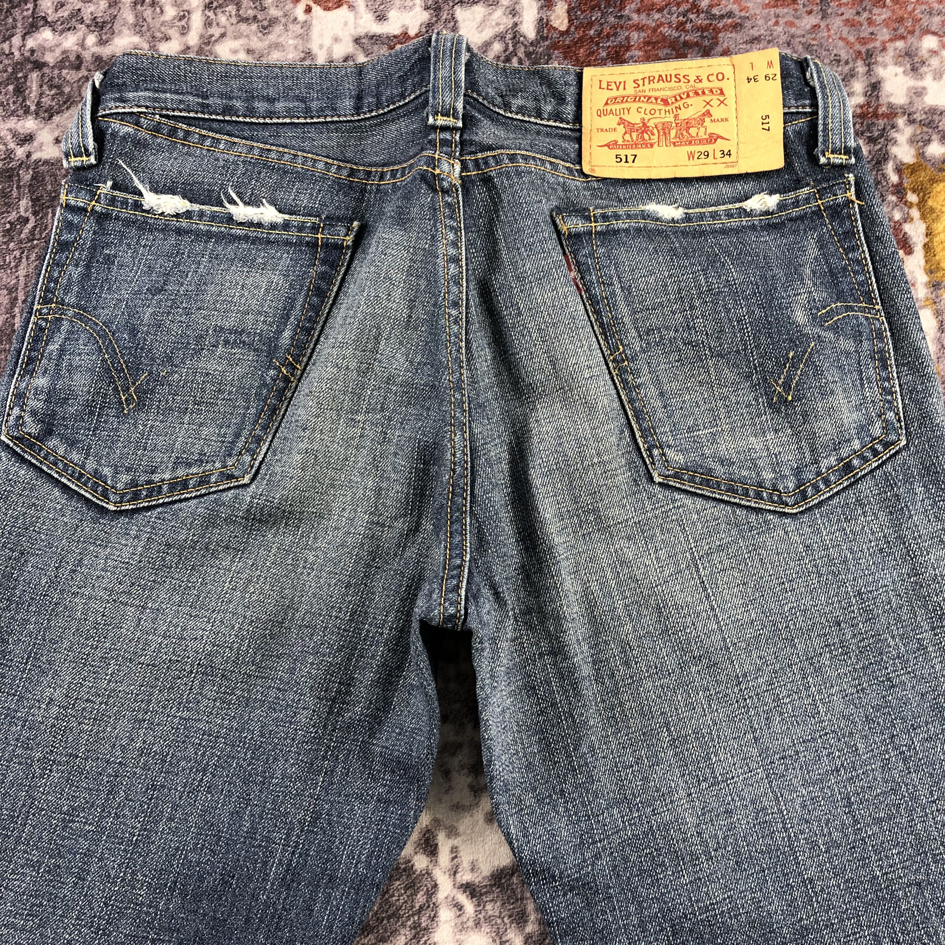 Levi's × Vintage 90s Vintage Levis 517 Flare Jeans-JM3139 Size US 31 - 4 Thumbnail