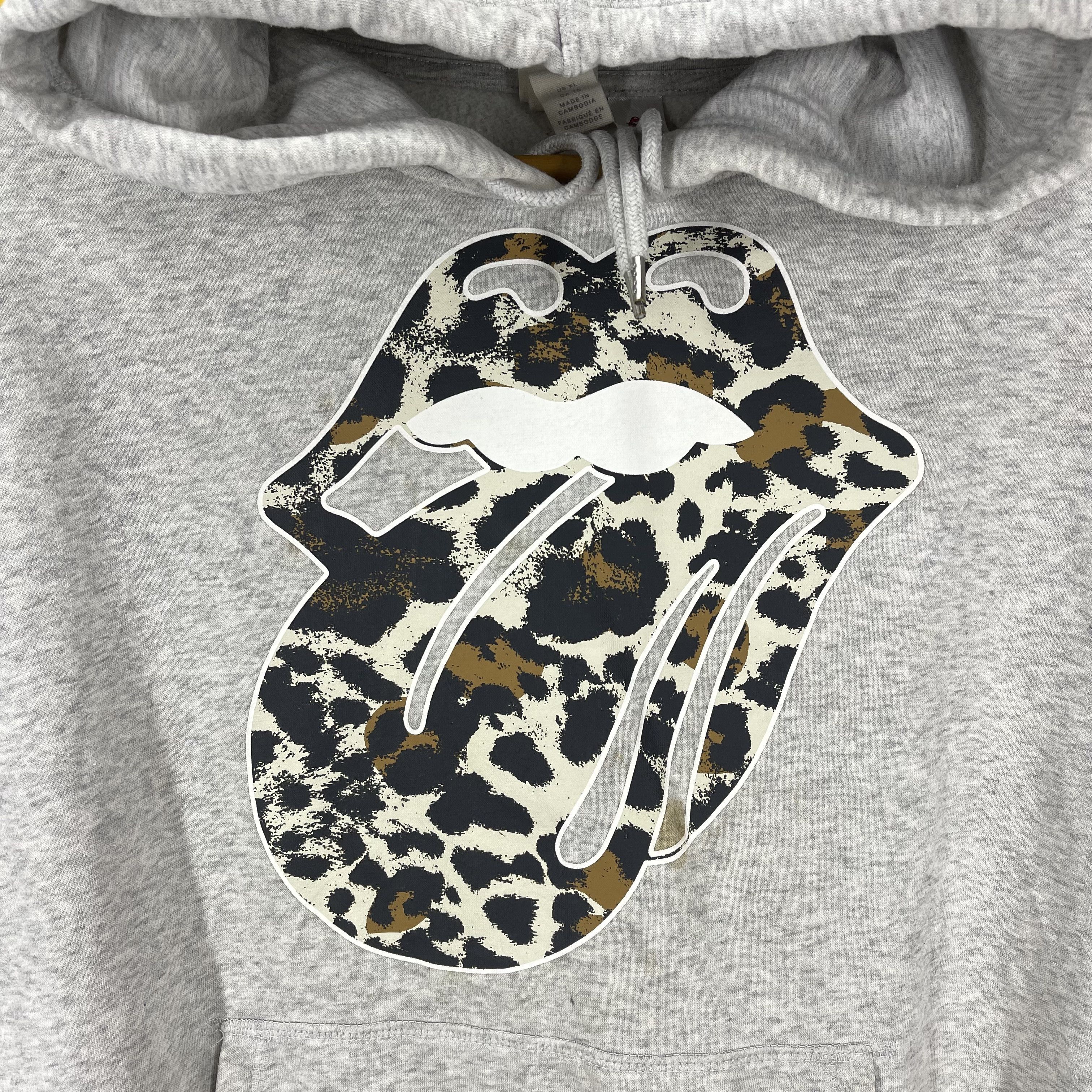H&M H&M x THE ROLLING STONES Hoodie Pullover #1330/AT Size US XL / EU 56 / 4 - 2 Thumbnail
