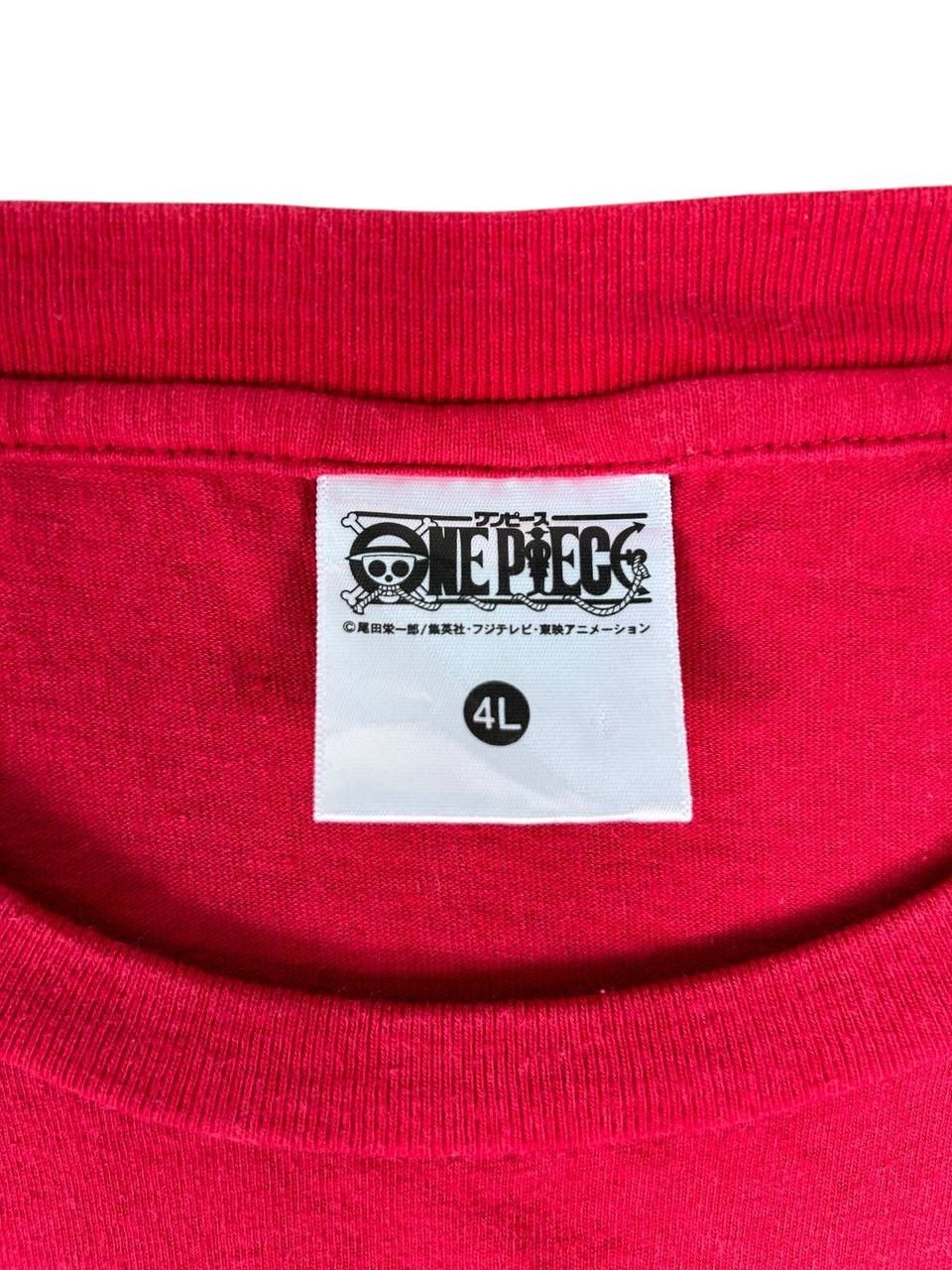 Anime Vintage Portgas D Ace One Piece Character tee Size US XL / EU 56 / 4 - 5 Thumbnail