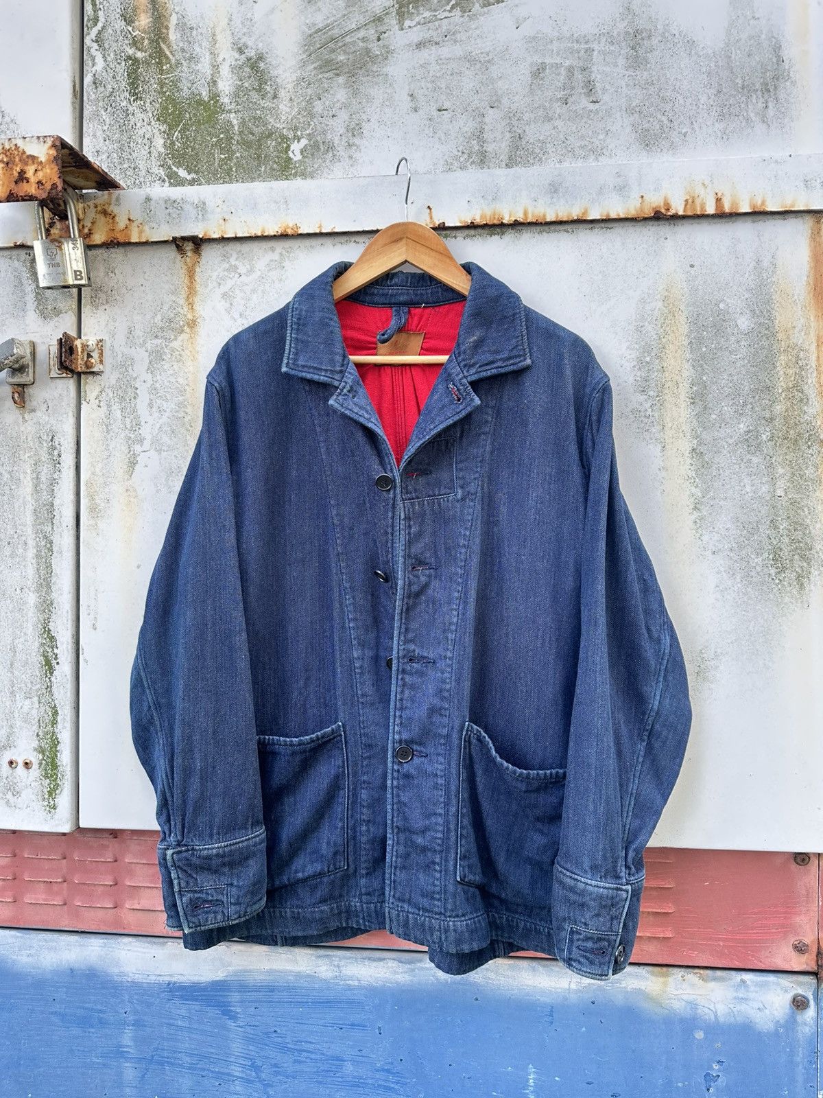 Paul Smith Red Ear RedEar Denim Chore Jacket Size US M / EU 48-50 / 2 - 1 Thumbnail