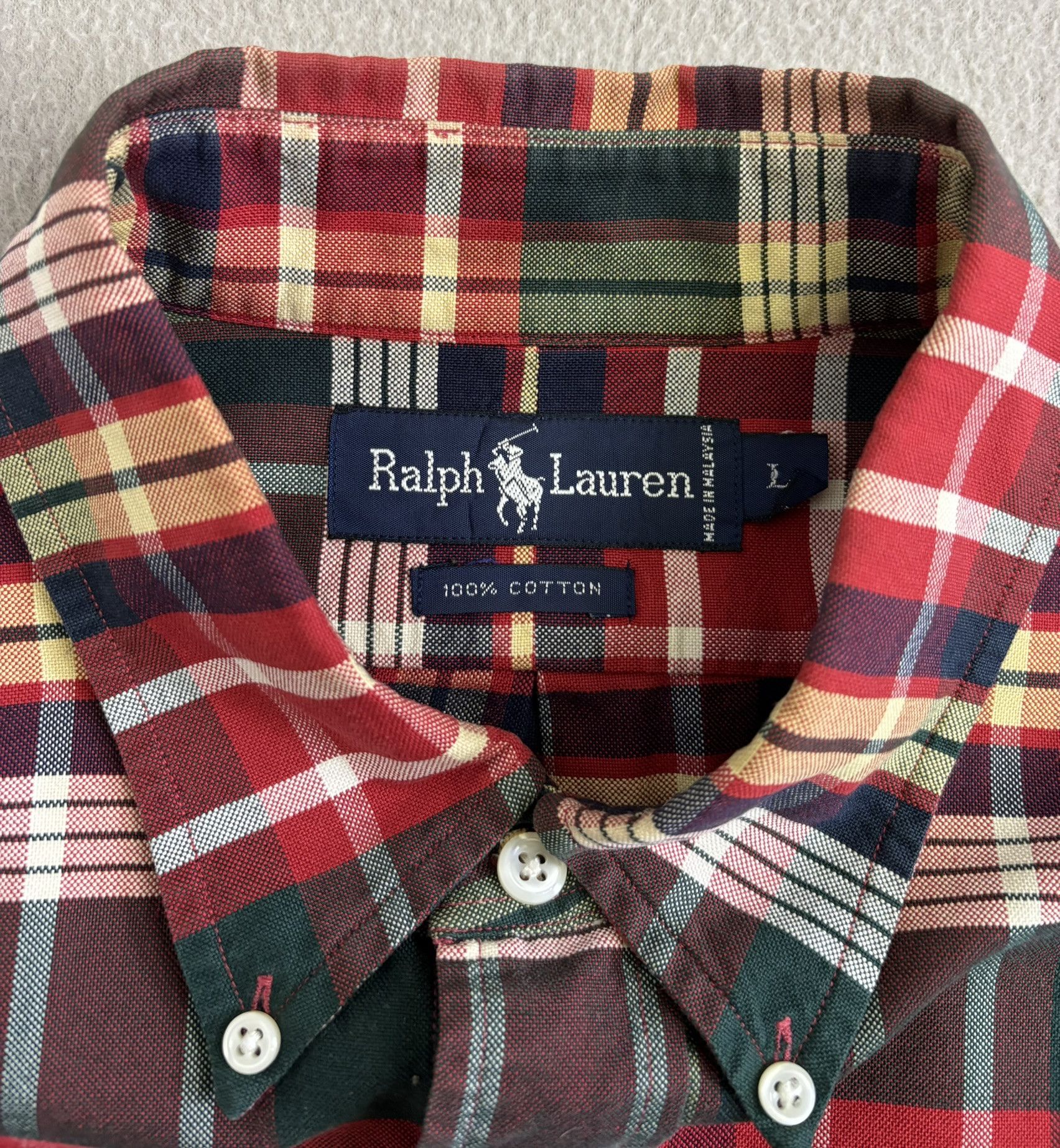 Flannel × Ralph Lauren Ralph Lauren Flannel Shirt Size L BIG SIZE Size US L / EU 52-54 / 3 - 11 Thumbnail
