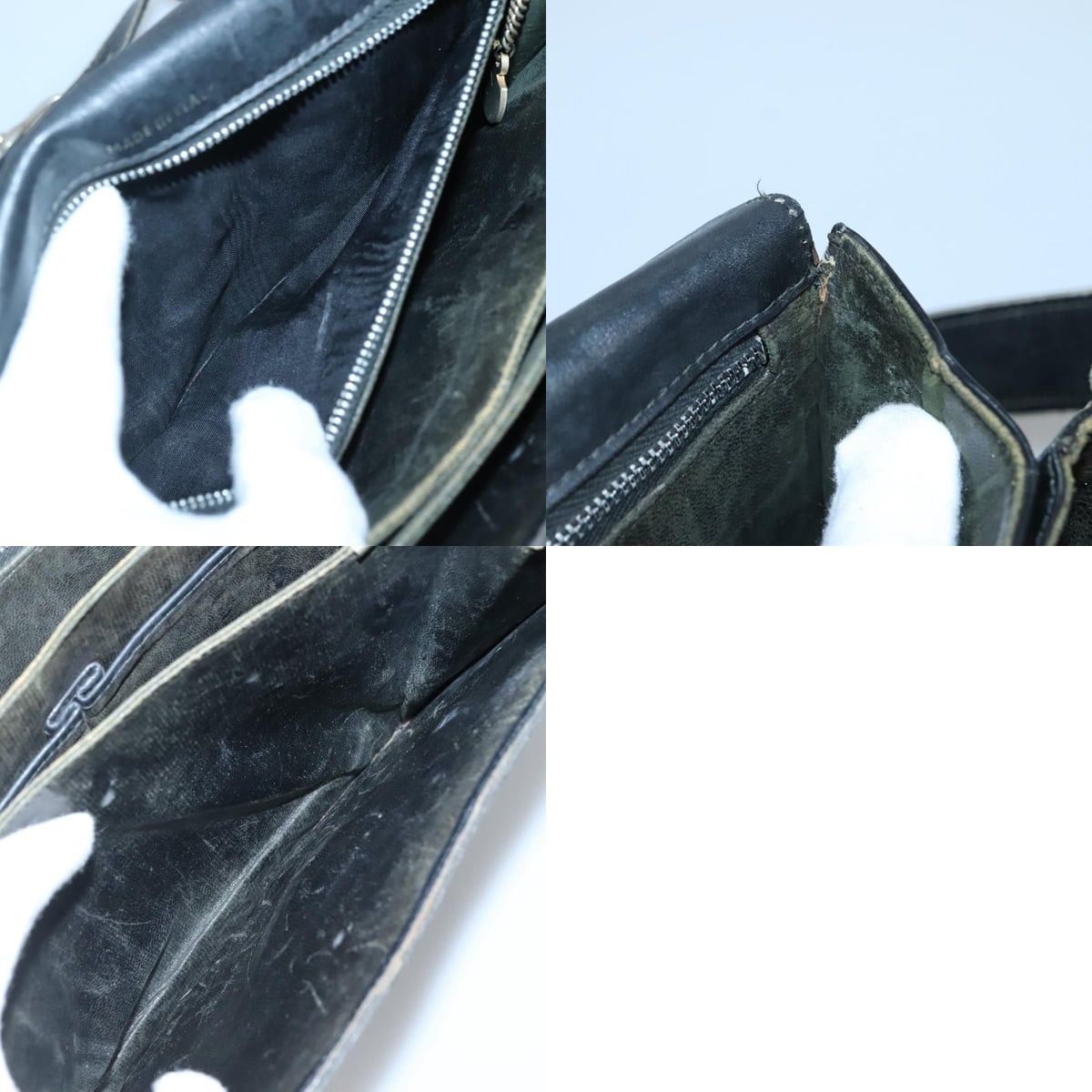 Celine CELINE Shoulder Bag Leather Black Size ONE SIZE - 13 Thumbnail