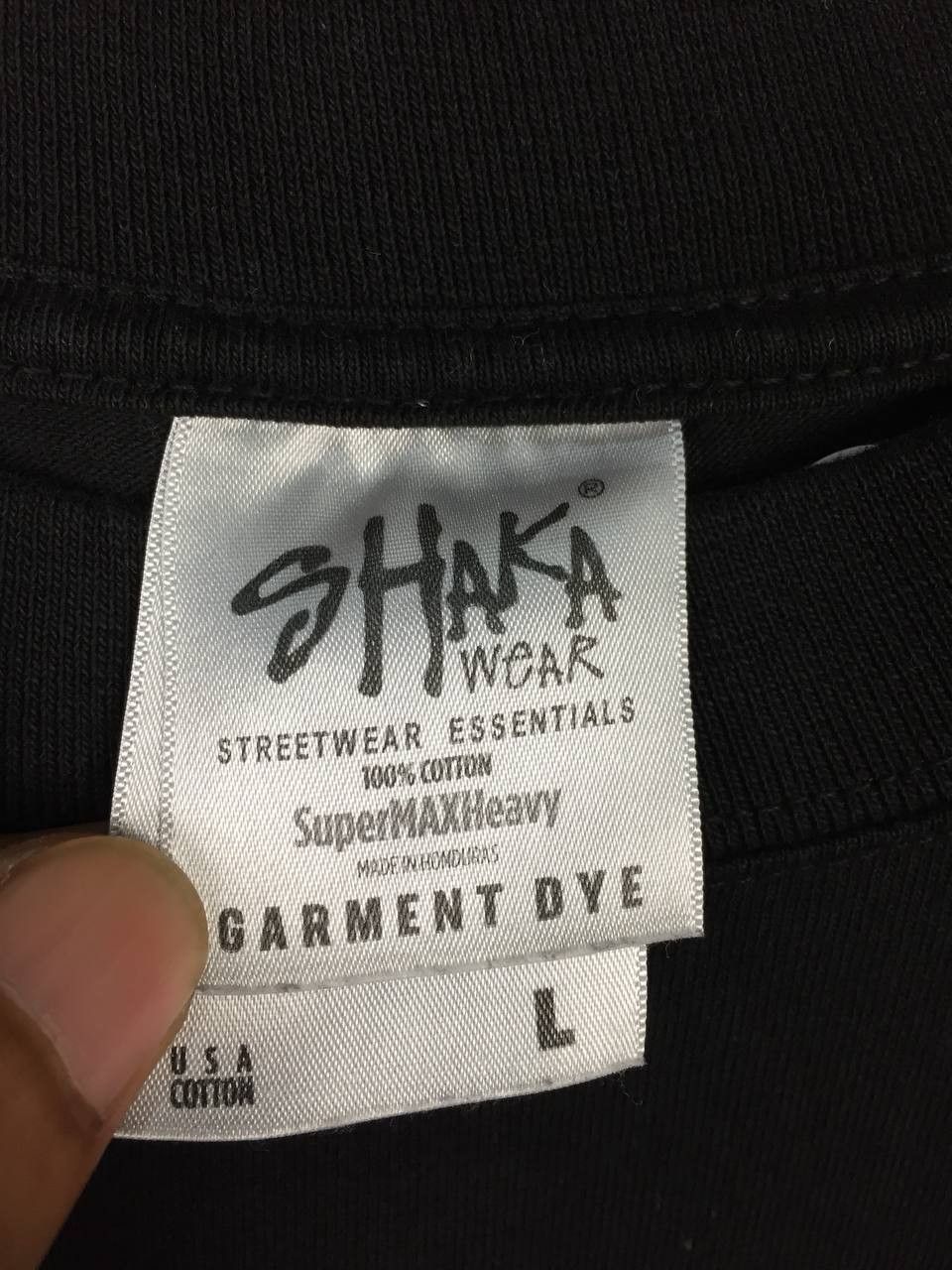 Rap Tees × Vintage Vtg Shaka Wear Streetwear Essentials Garment Dye Tee Size US L / EU 52-54 / 3 - 6 Thumbnail